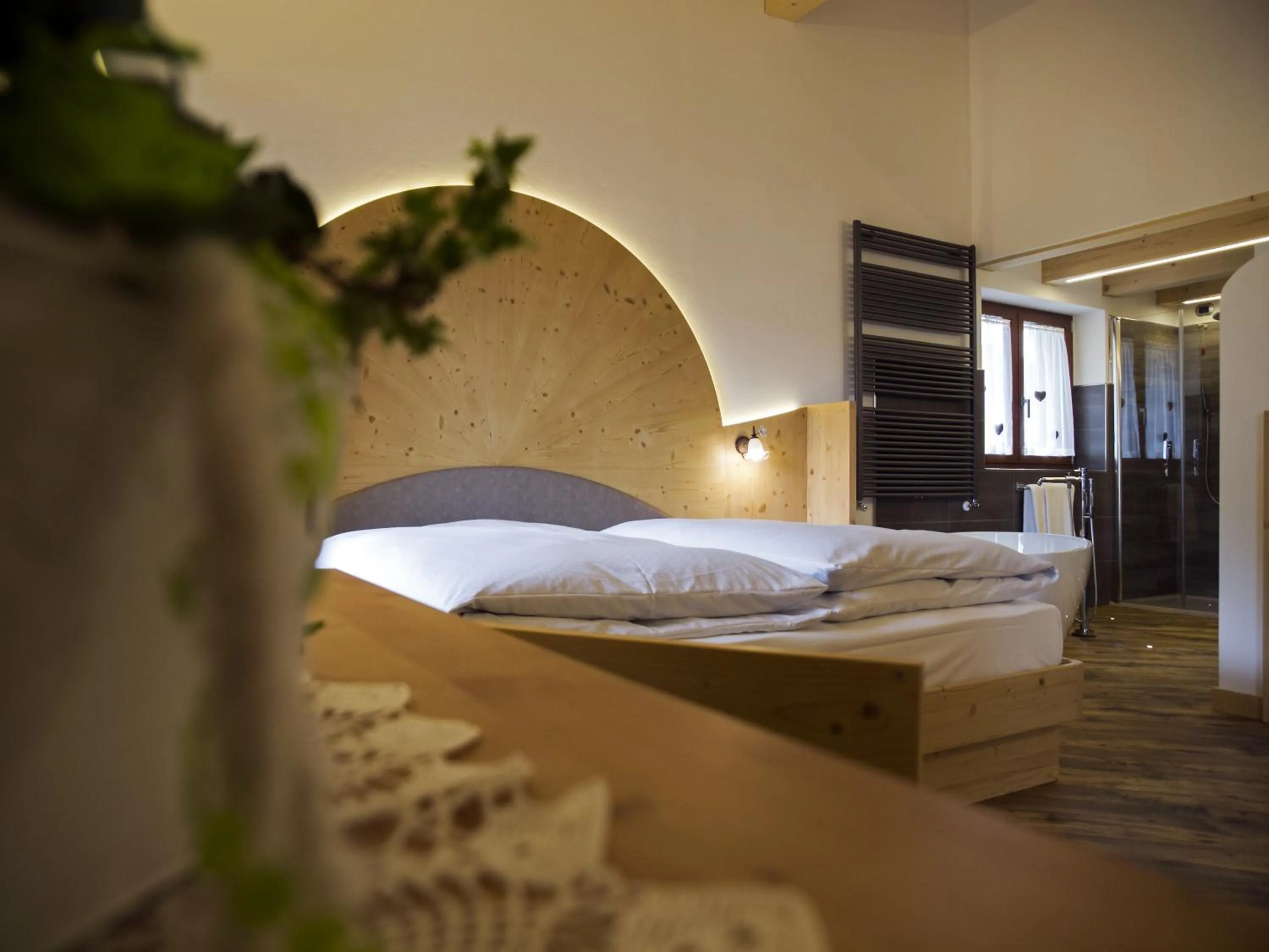 Bed in Hotel El Paster