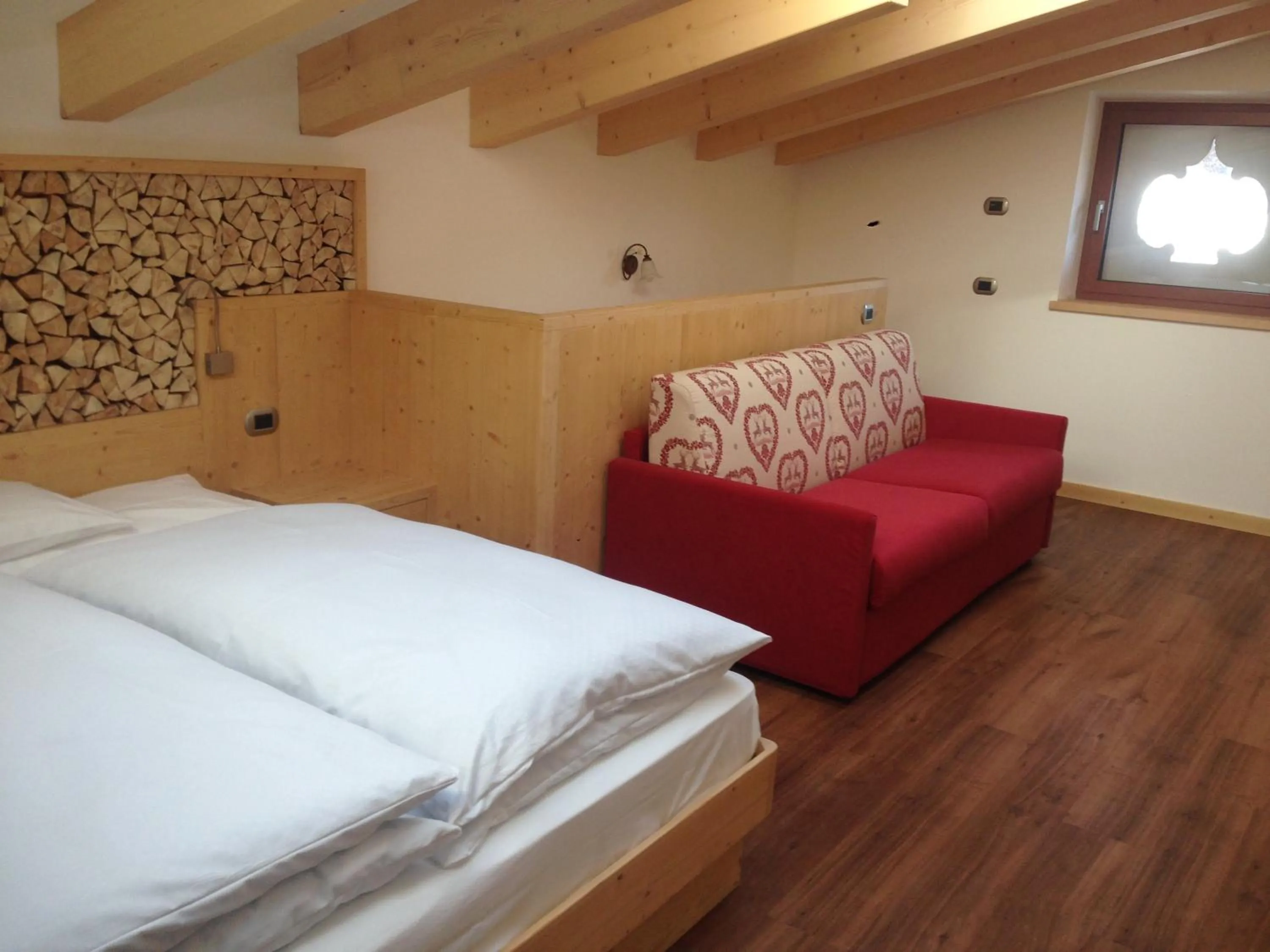 Bed in Hotel El Paster