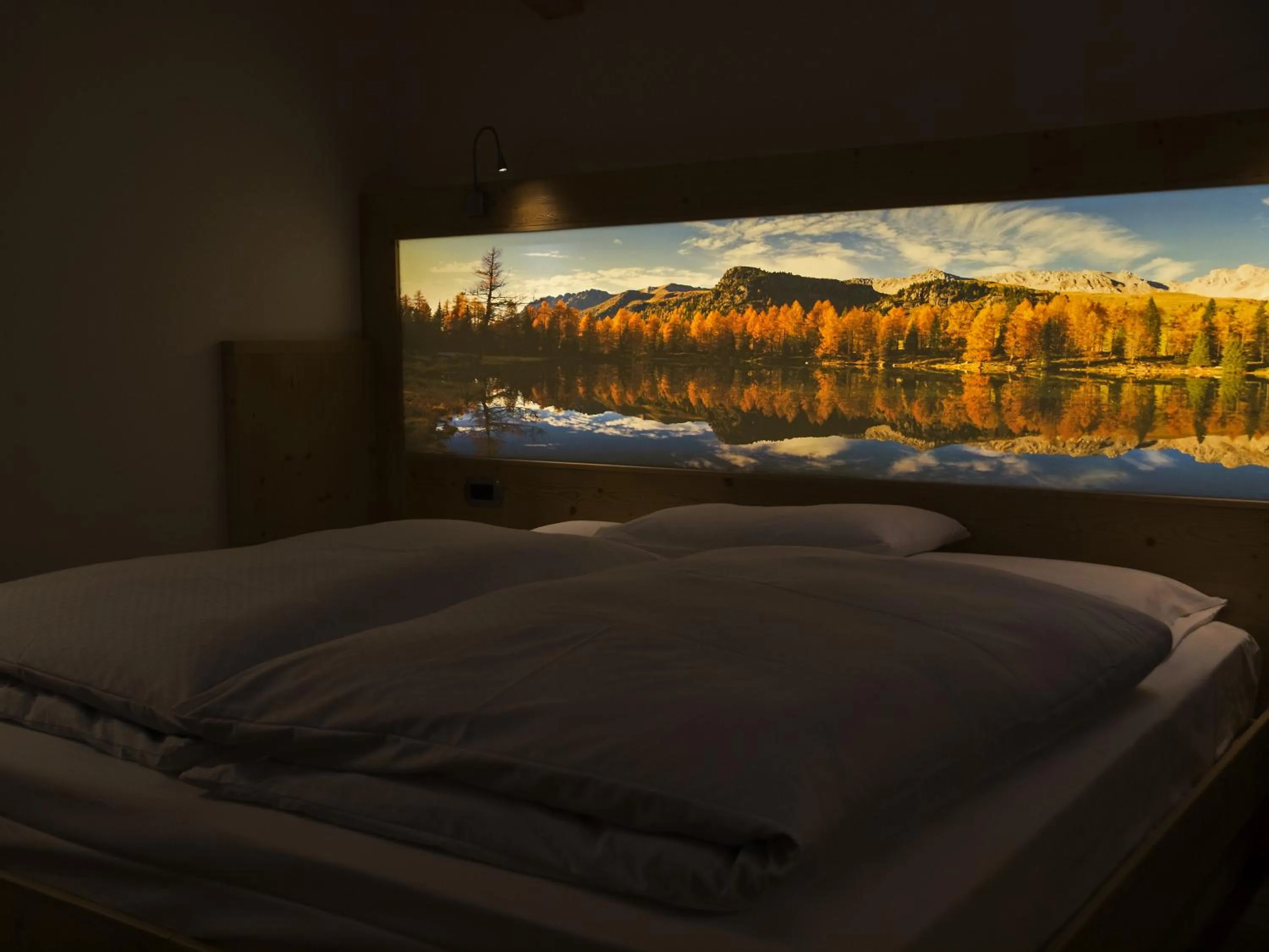 Bed in Hotel El Paster