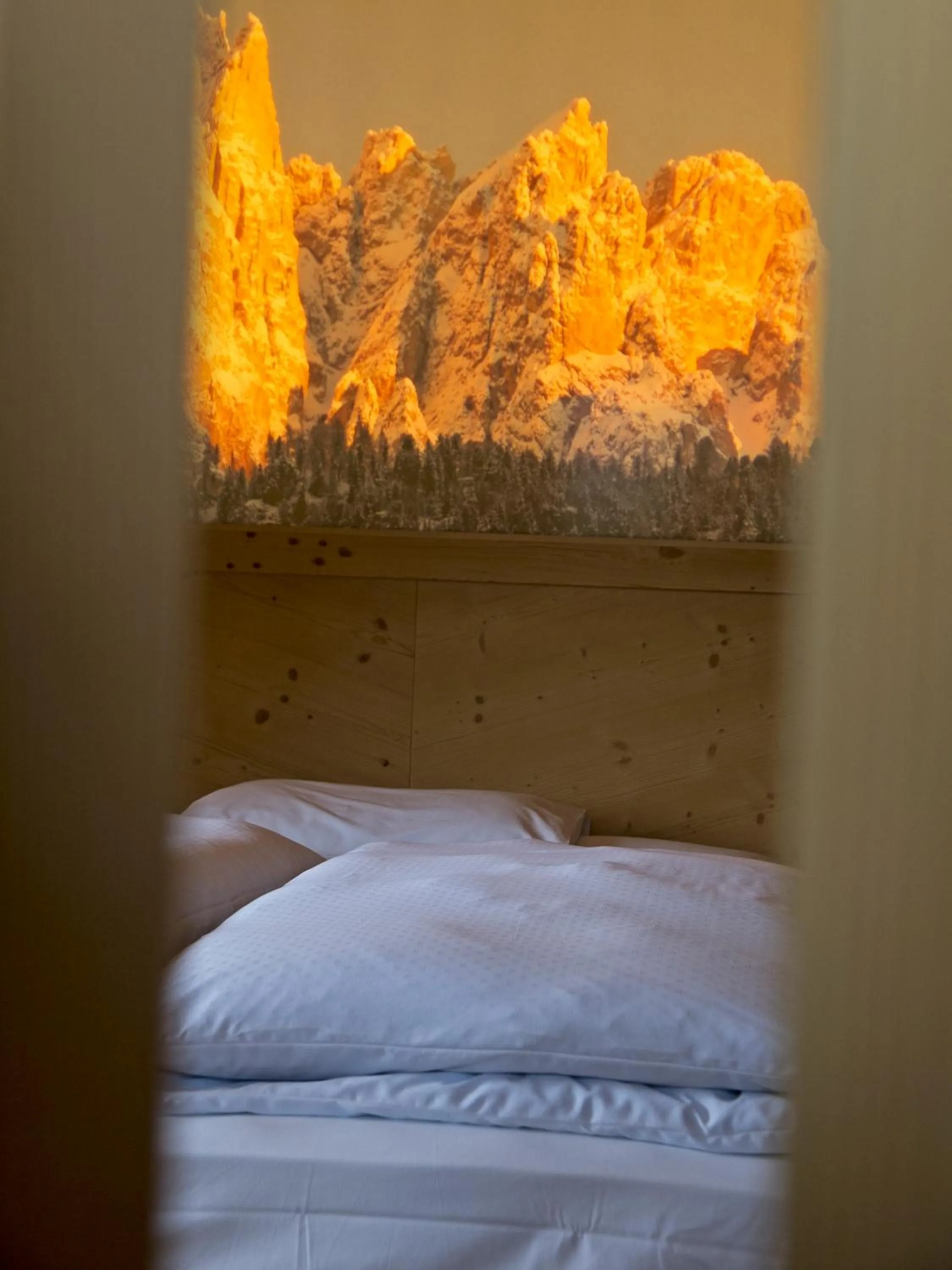 Decorative detail, Bed in Hotel El Paster