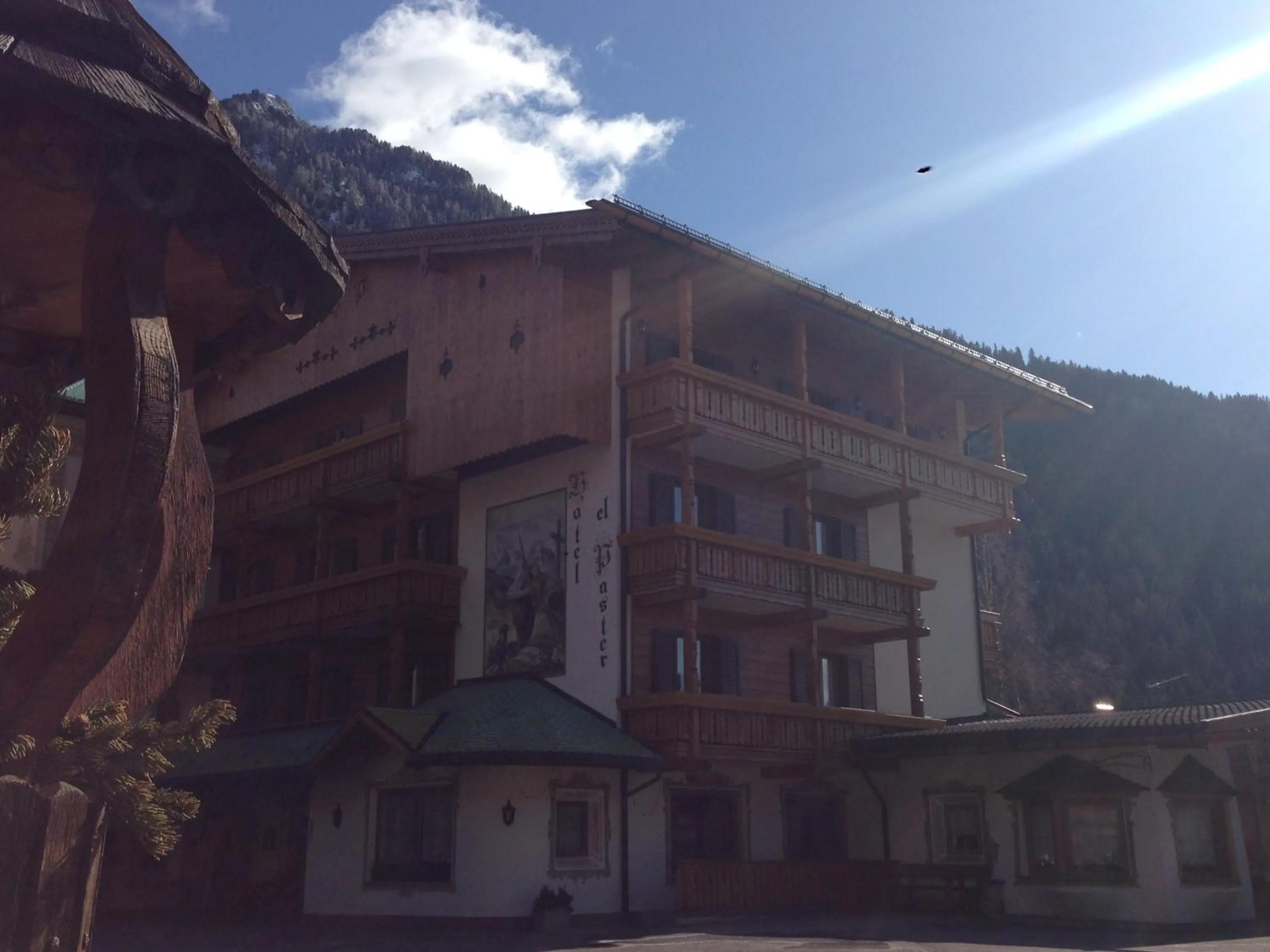 Facade/entrance in Hotel El Paster