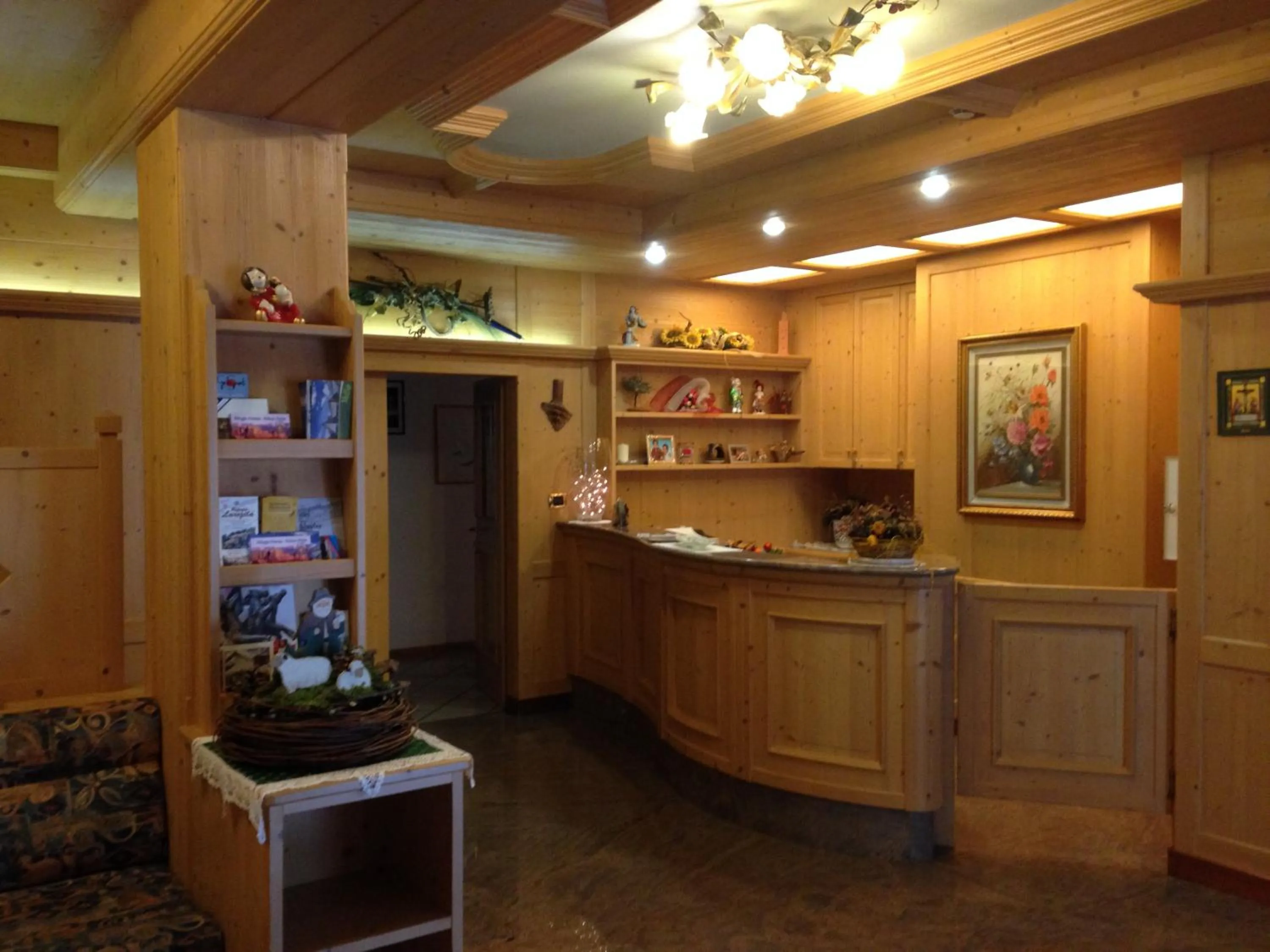 Lobby or reception in Hotel El Paster