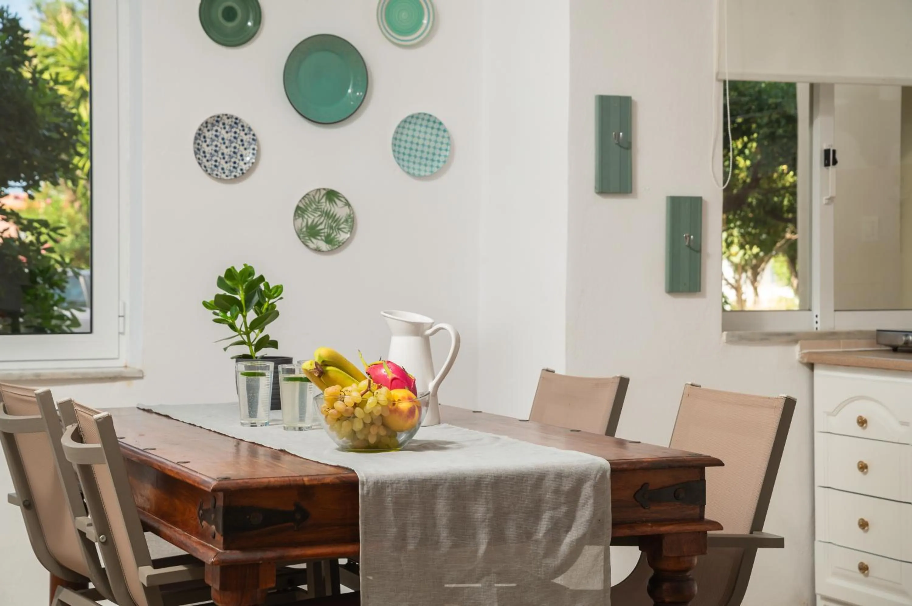 Dining area in Dimitra & Evdokia Hotel