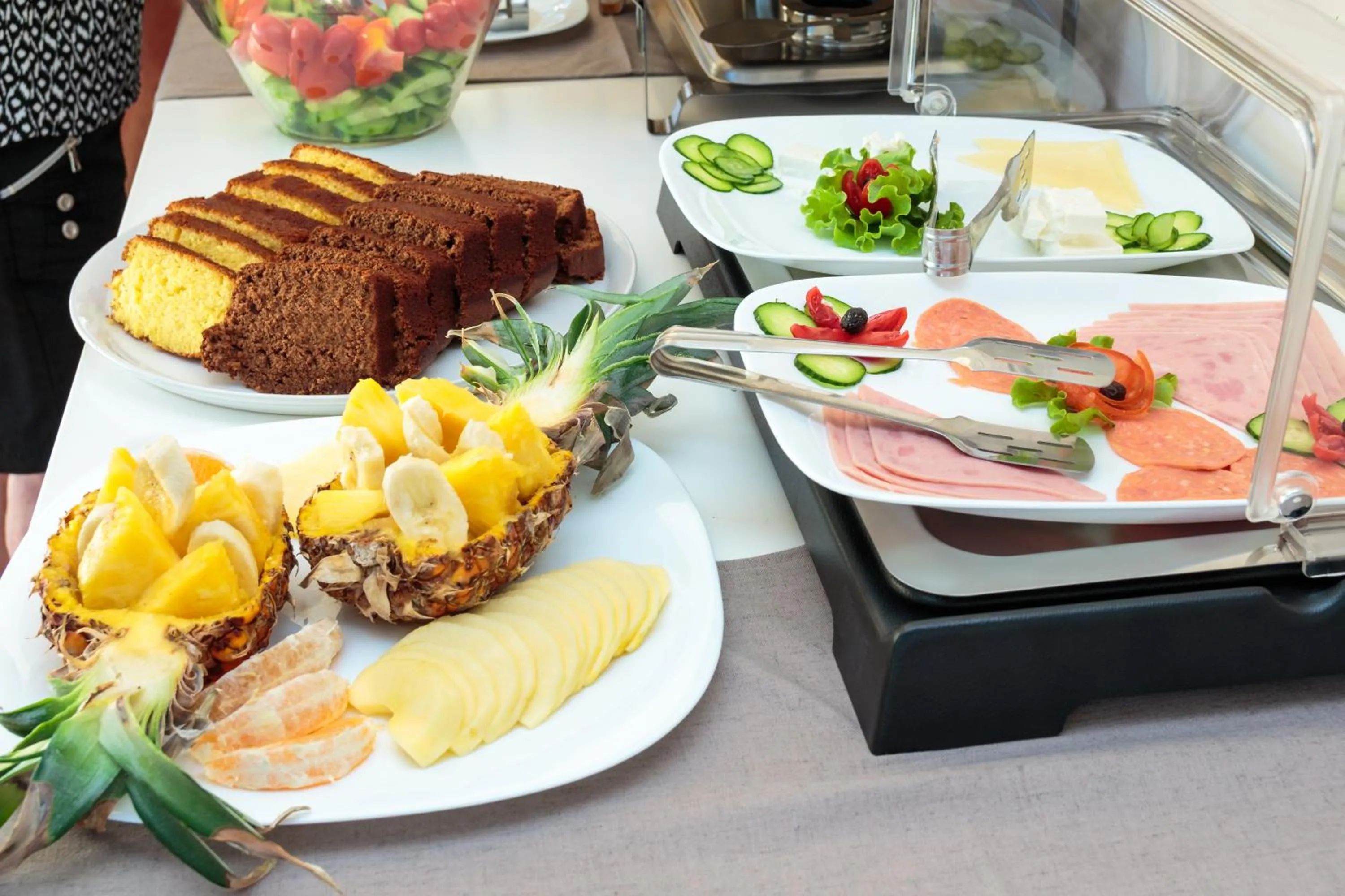 Buffet breakfast in Dimitra & Evdokia Hotel