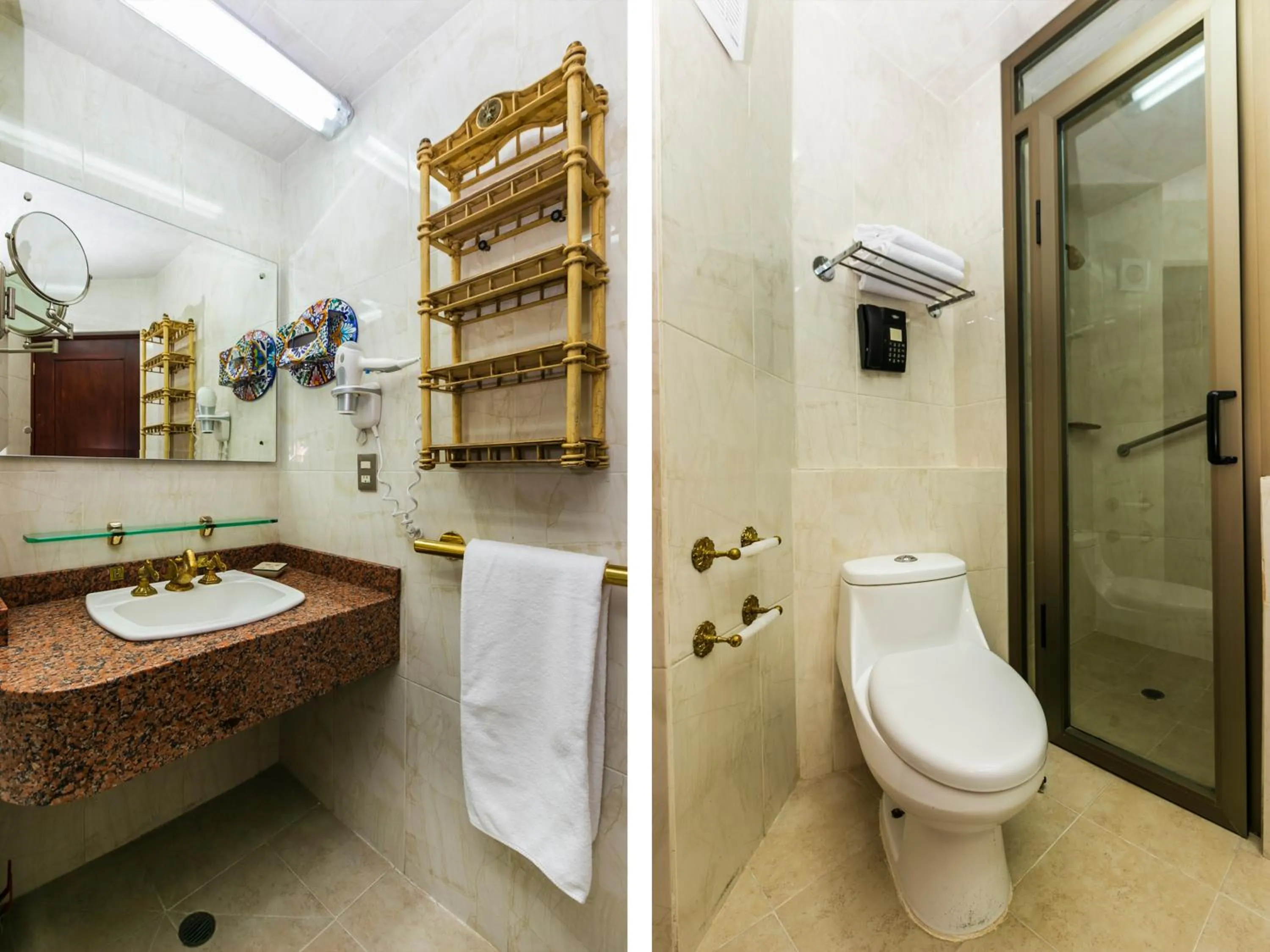 Bathroom in Quinta del Rey Hotel