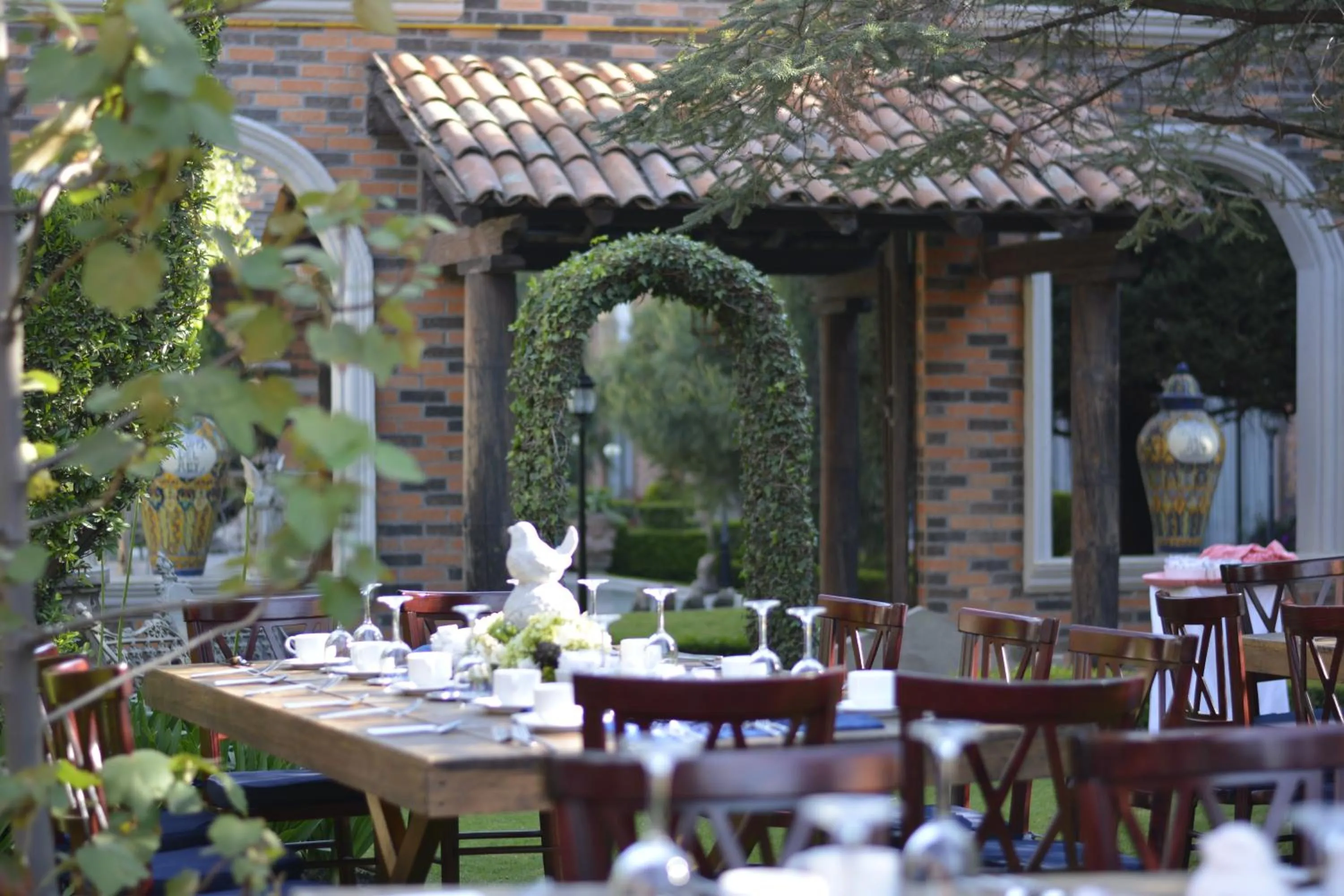 Patio in Quinta del Rey Hotel
