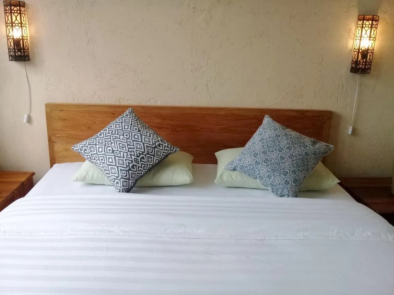 Bed in Amrita Villa Sidemen