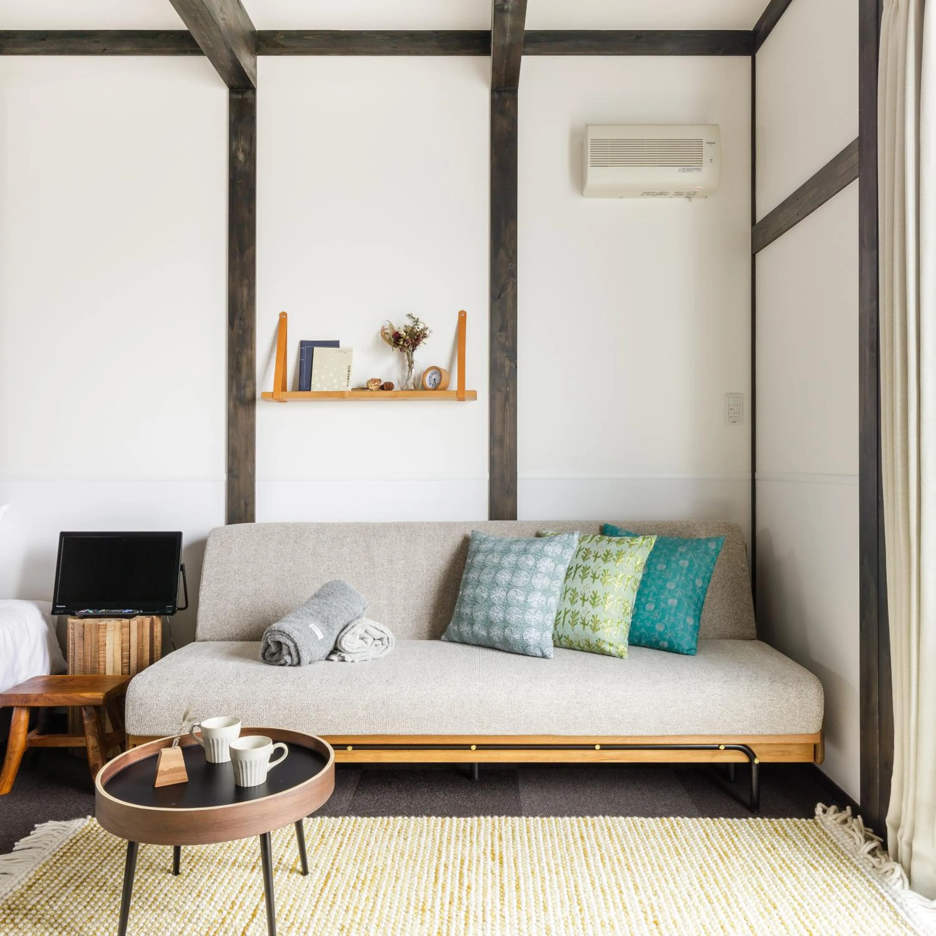 Photo of the whole room, Bed in JINYA Fujikawaguchiko