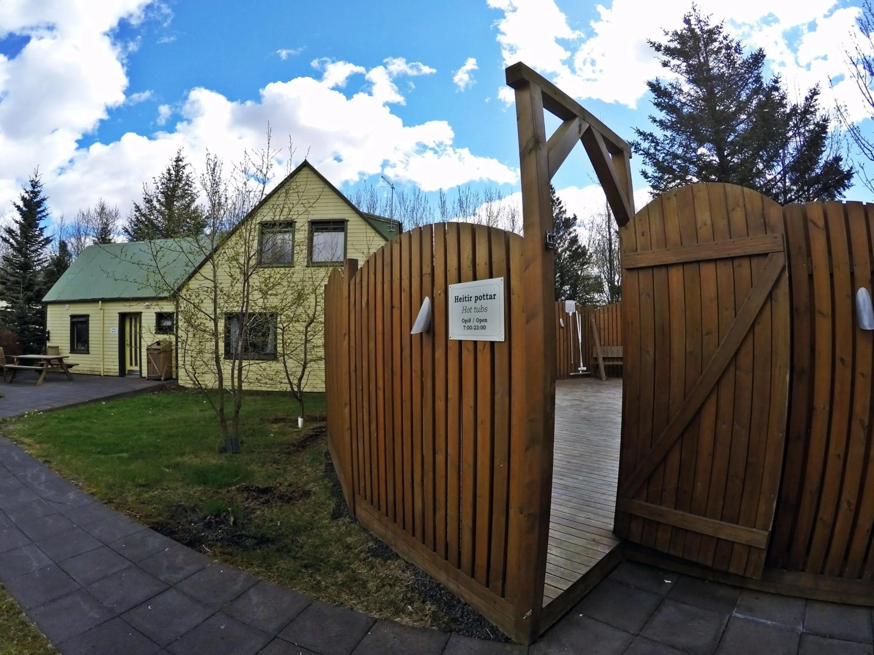 Property building in Hotel Hjardarbol