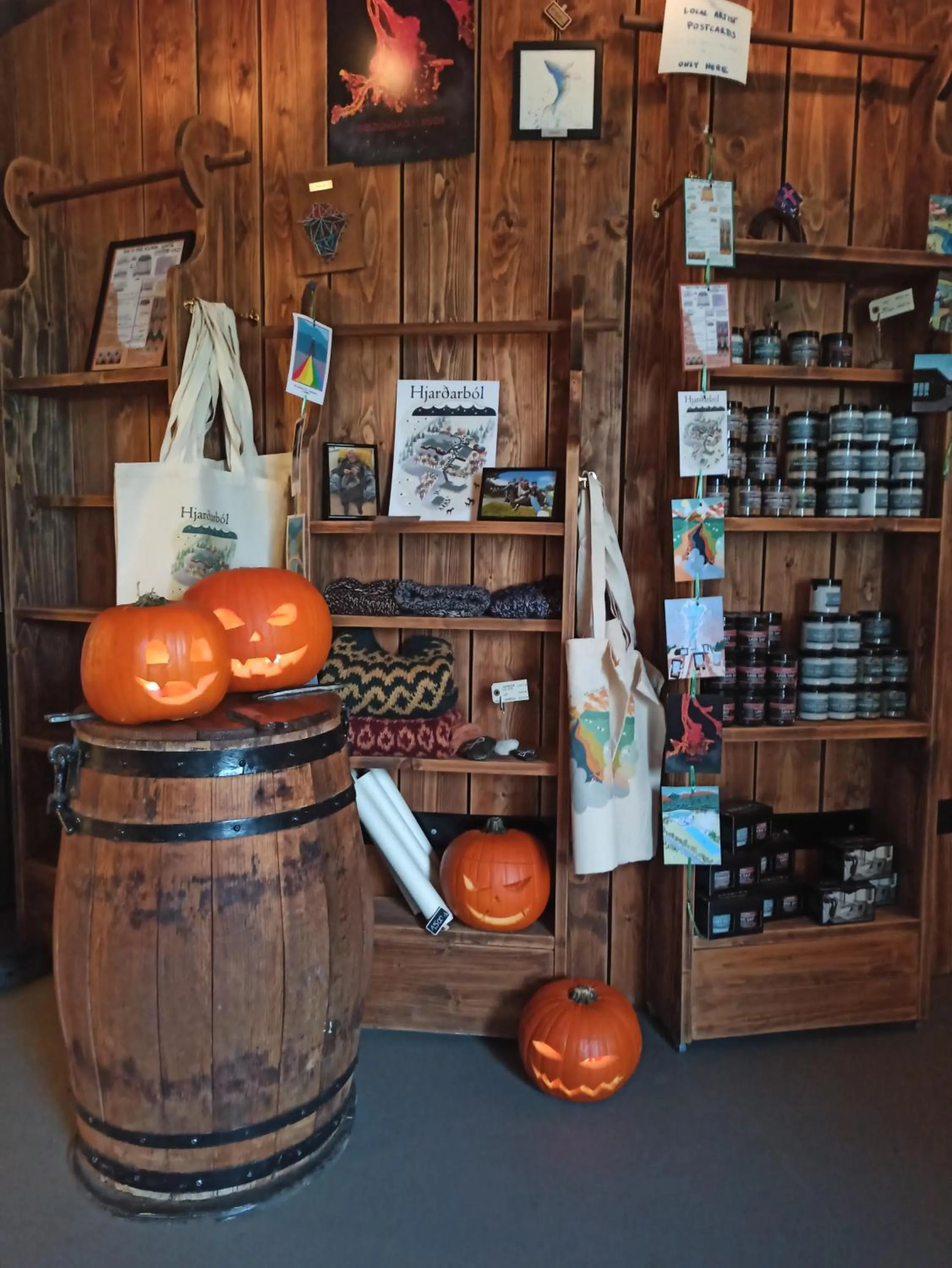 Lobby or reception in Hotel Hjardarbol