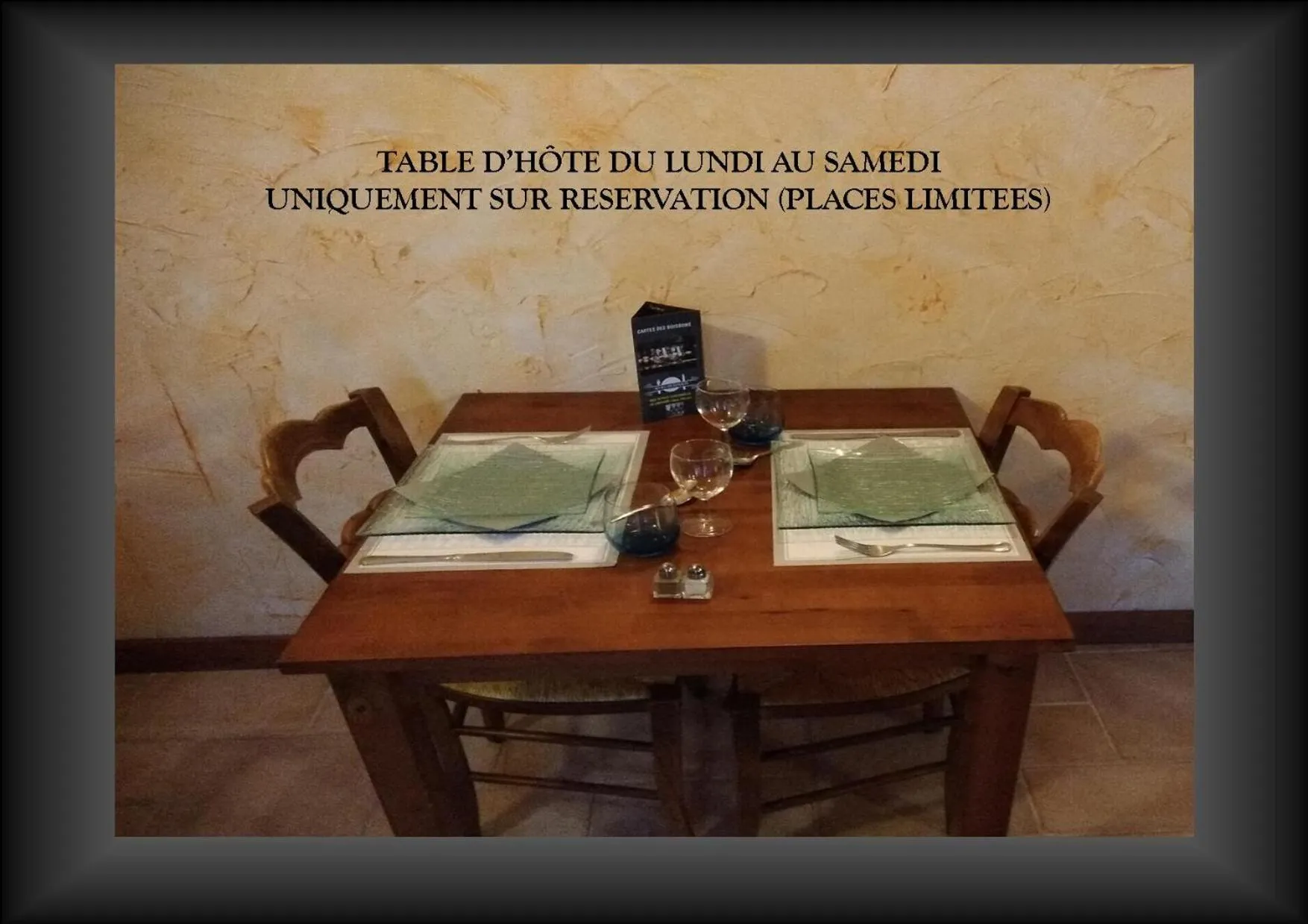 Dining area in Hôtel du Donjon