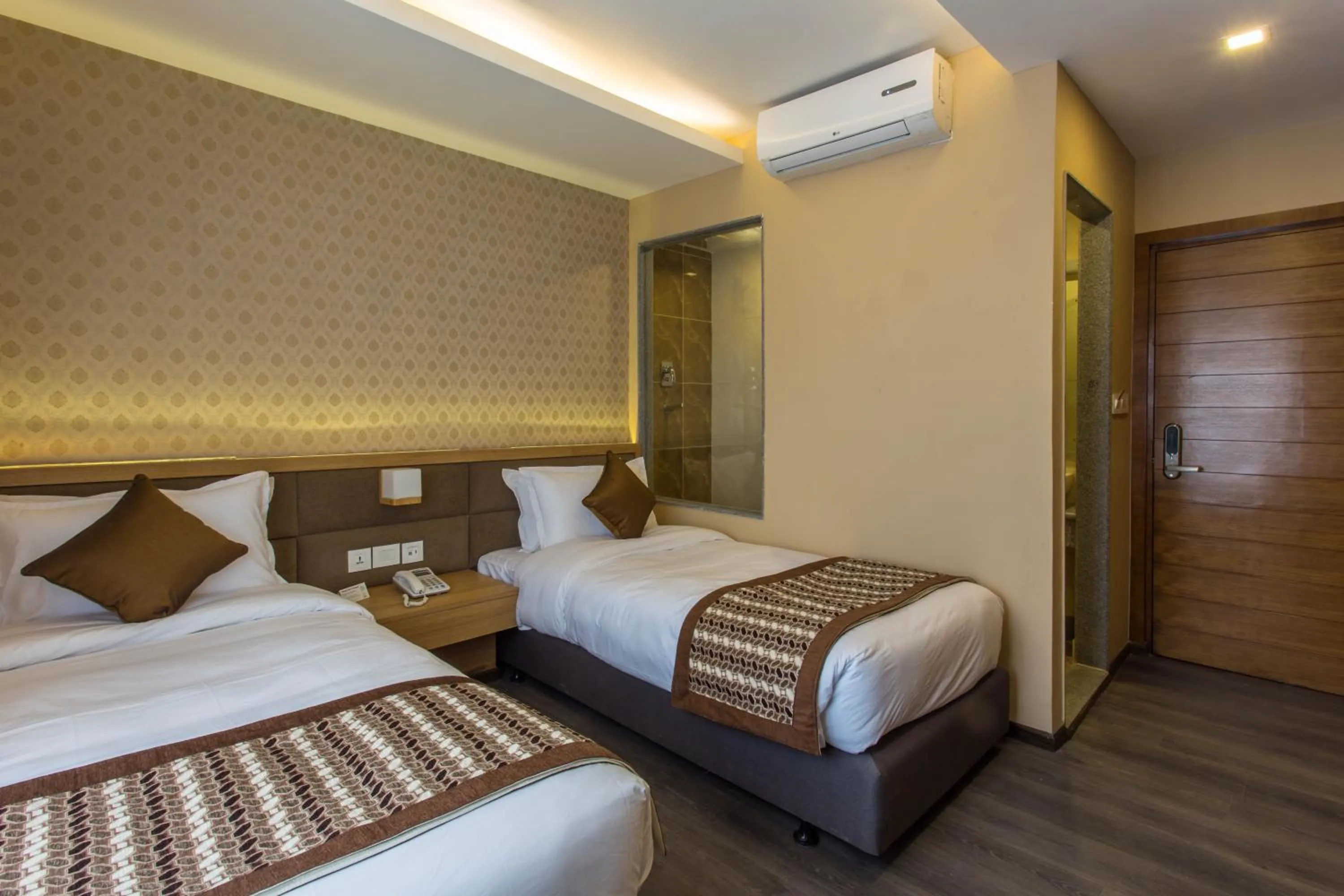 Bedroom, Bed in Boudha Boutique Hotel