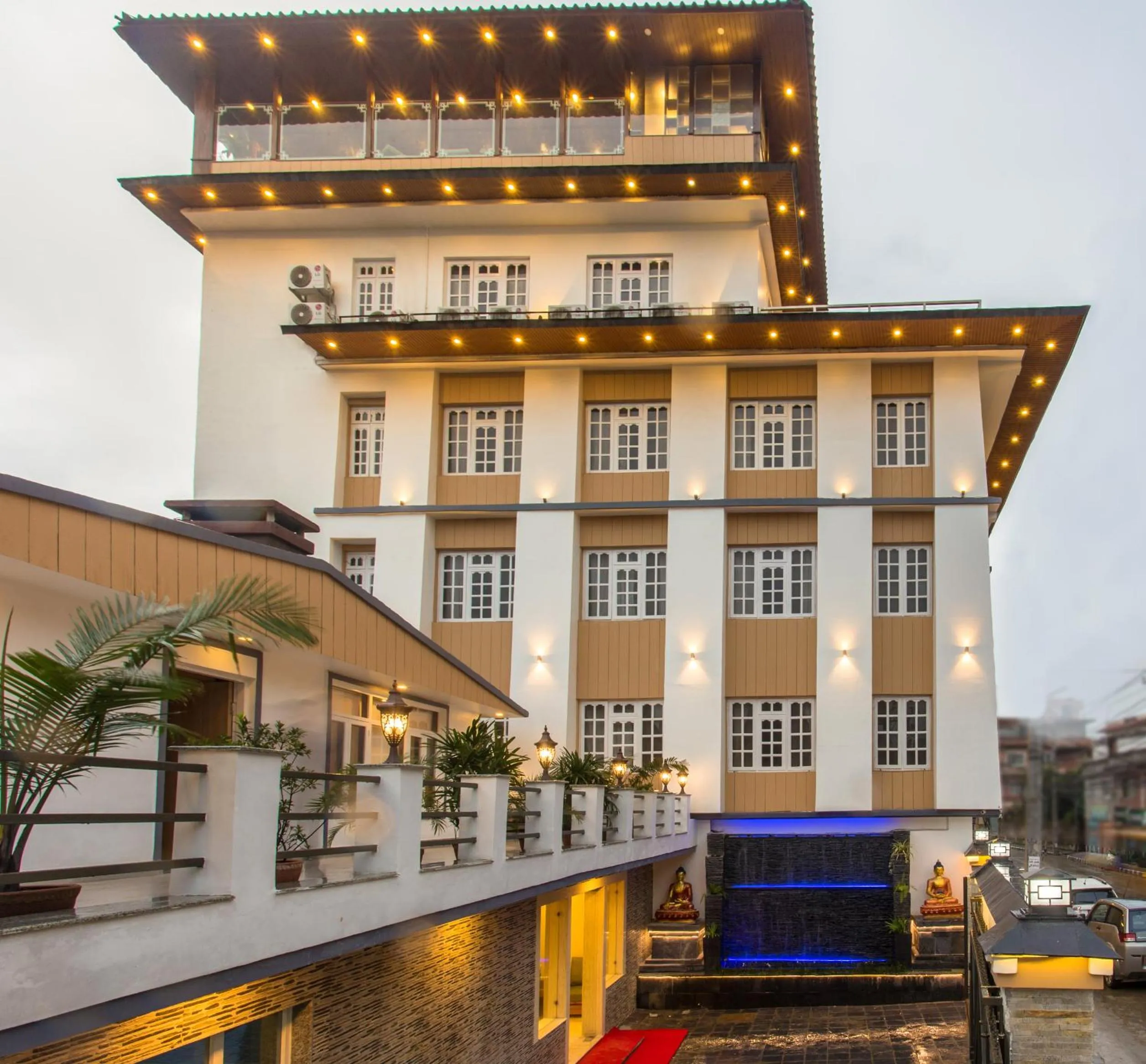 Property building in Boudha Boutique Hotel