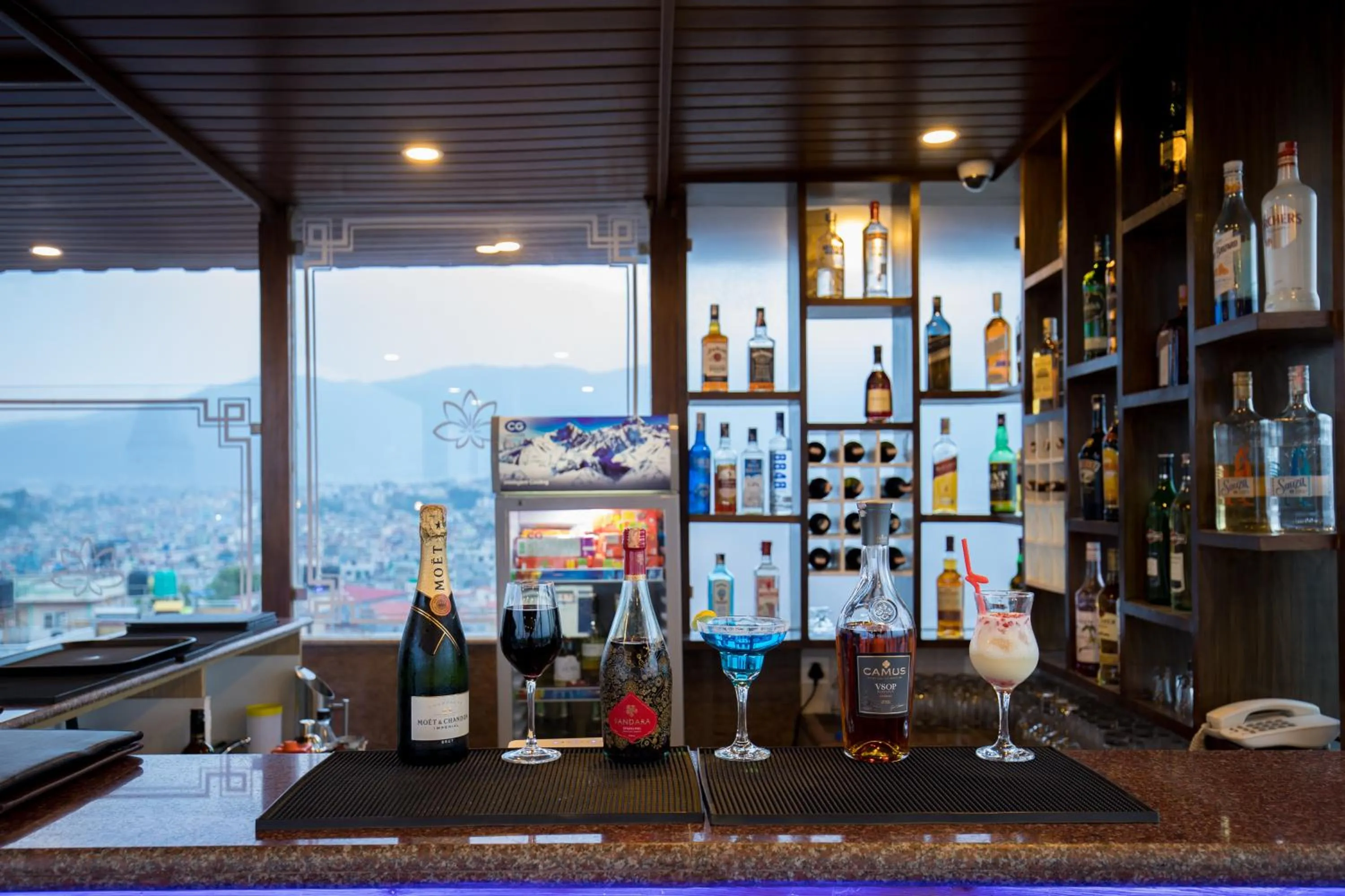 Drinks in Boudha Boutique Hotel