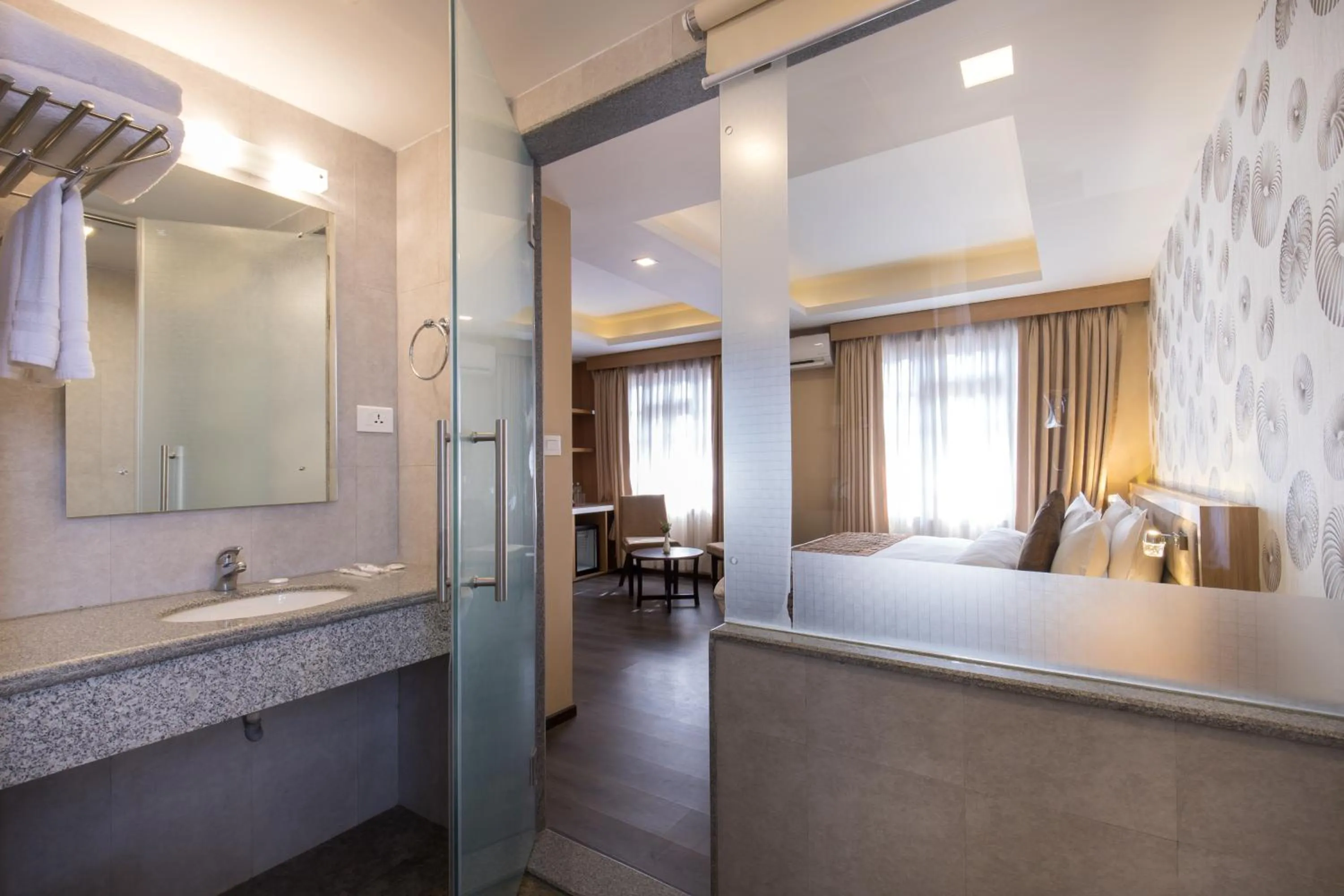 Bathroom in Boudha Boutique Hotel