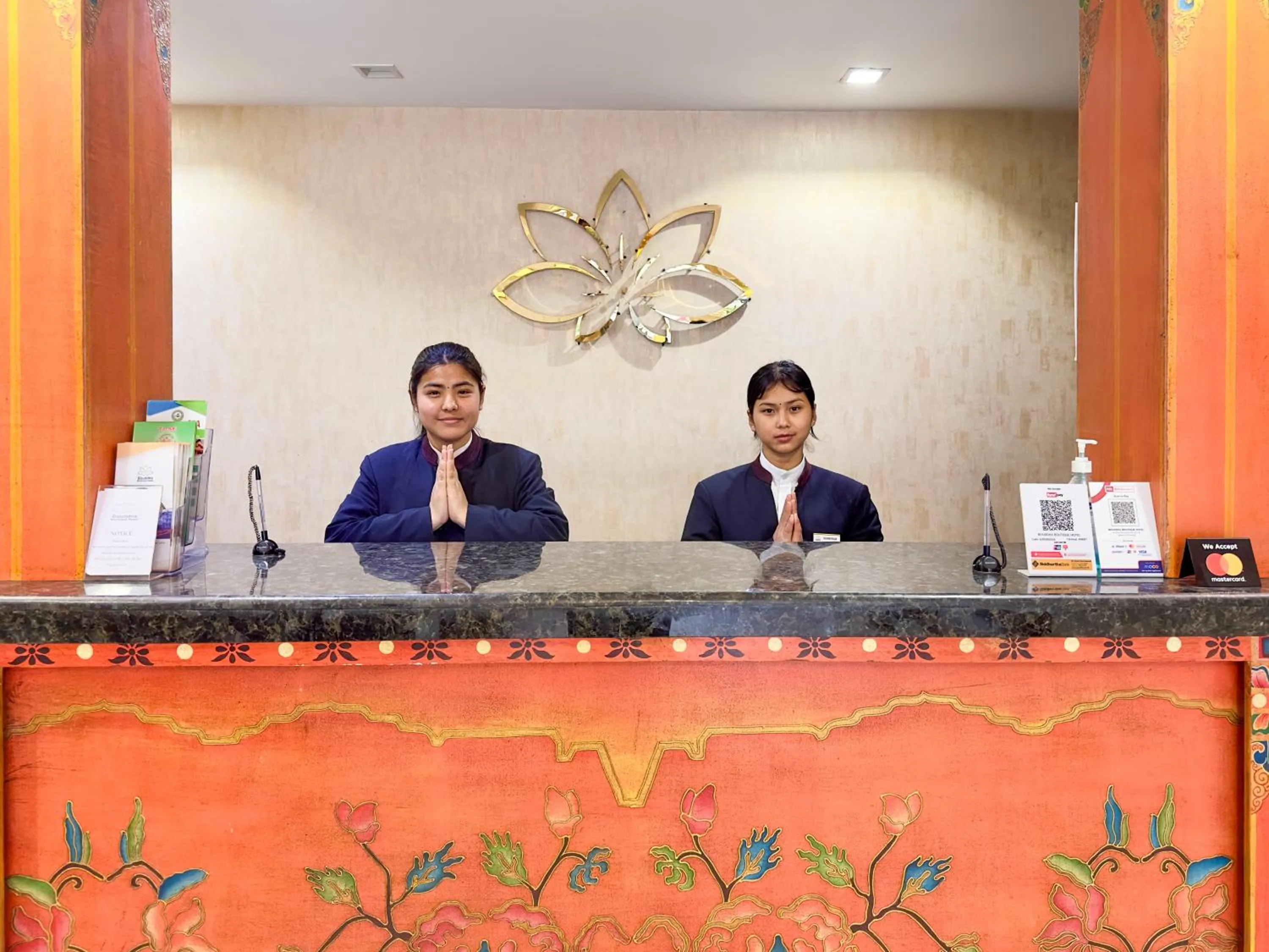 Lobby or reception in Boudha Boutique Hotel