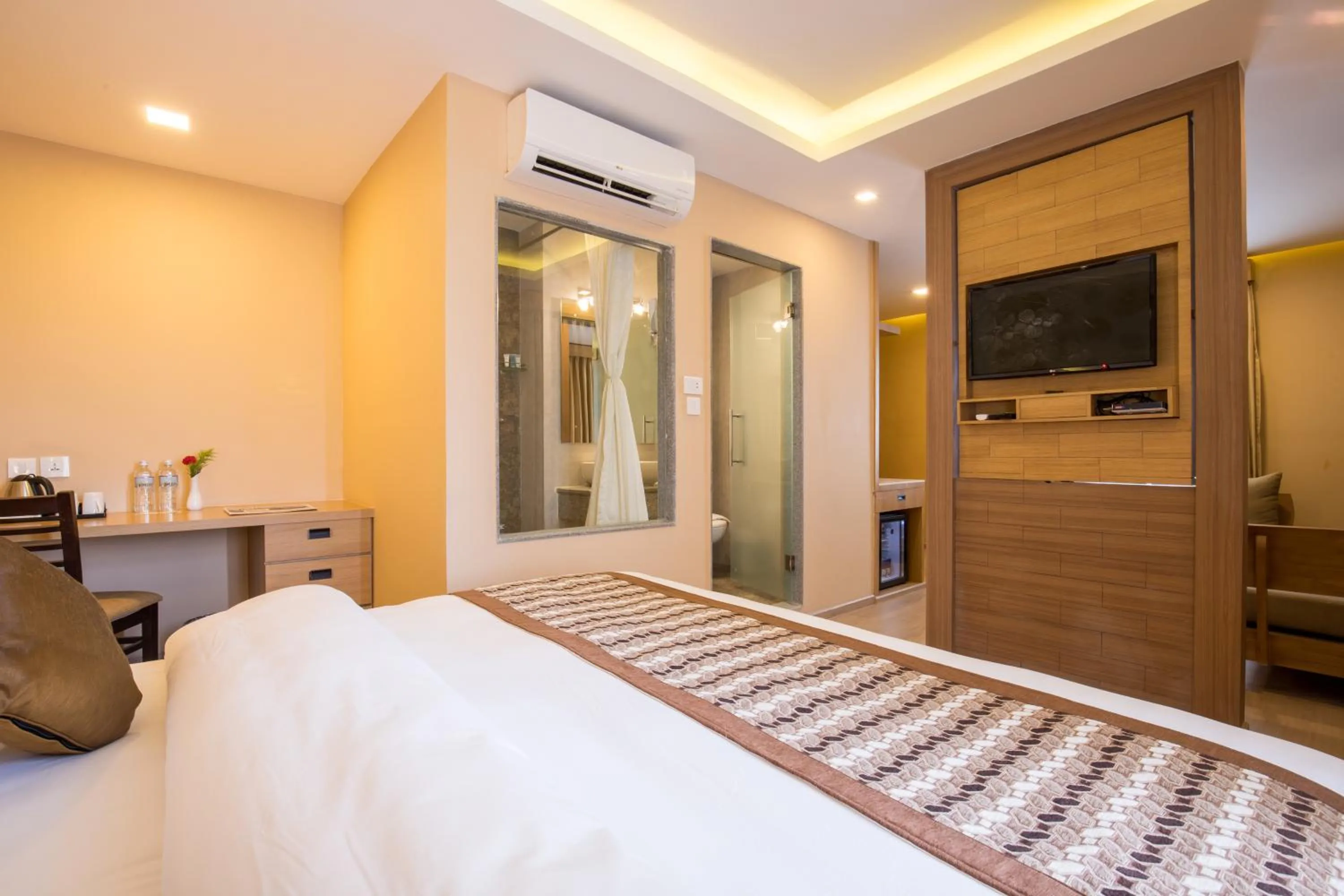 Bedroom, Bed in Boudha Boutique Hotel