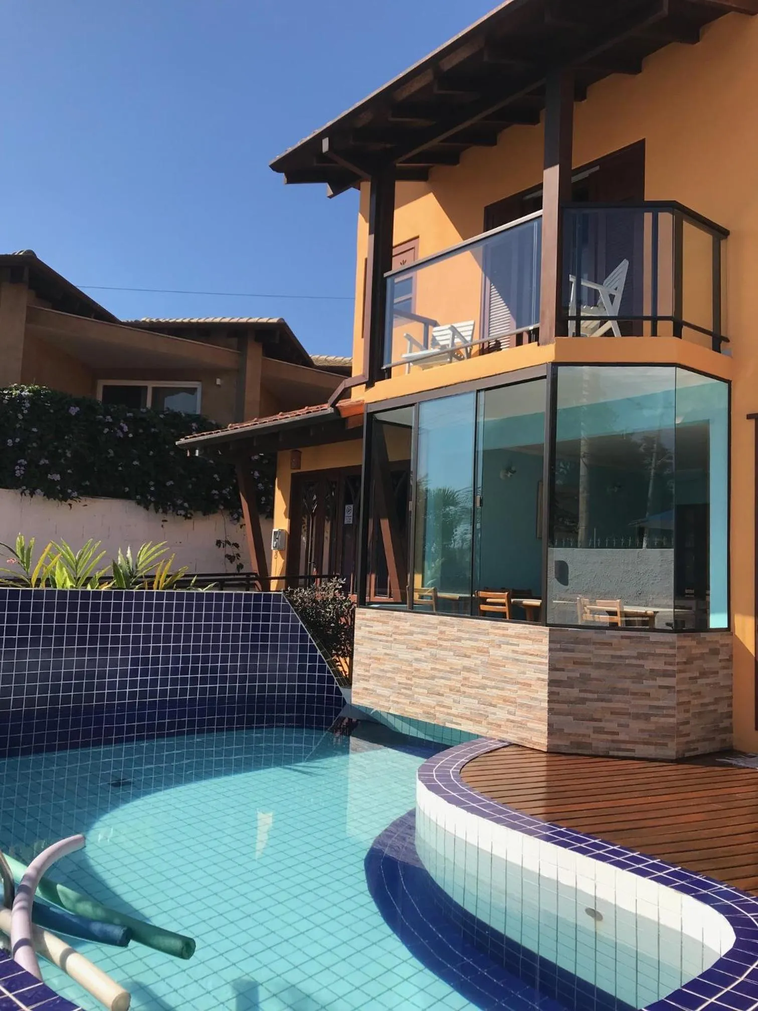 Property building in Pousada Irmãos do Mar