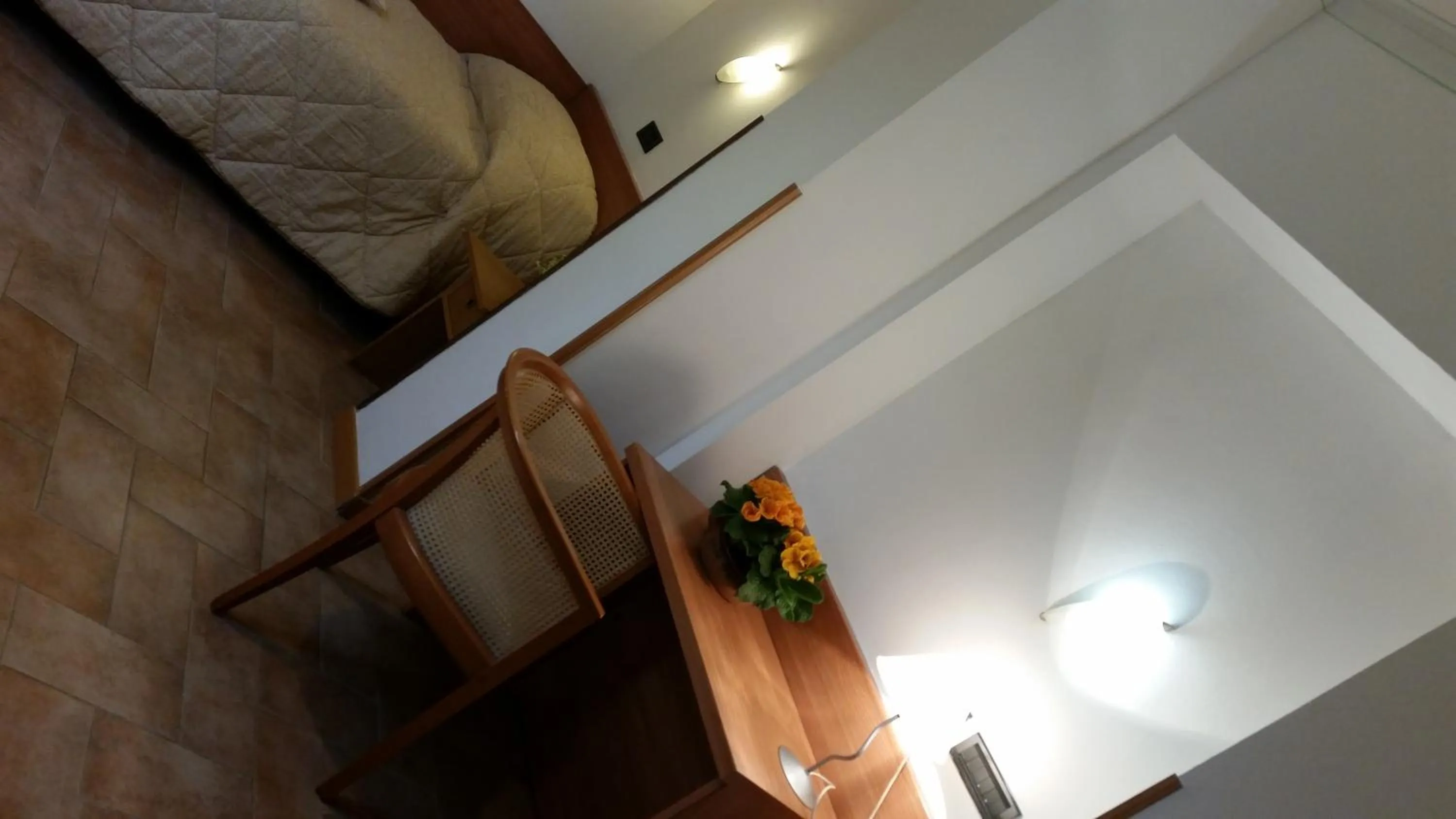 Bed in Albergo Vecchio Forno