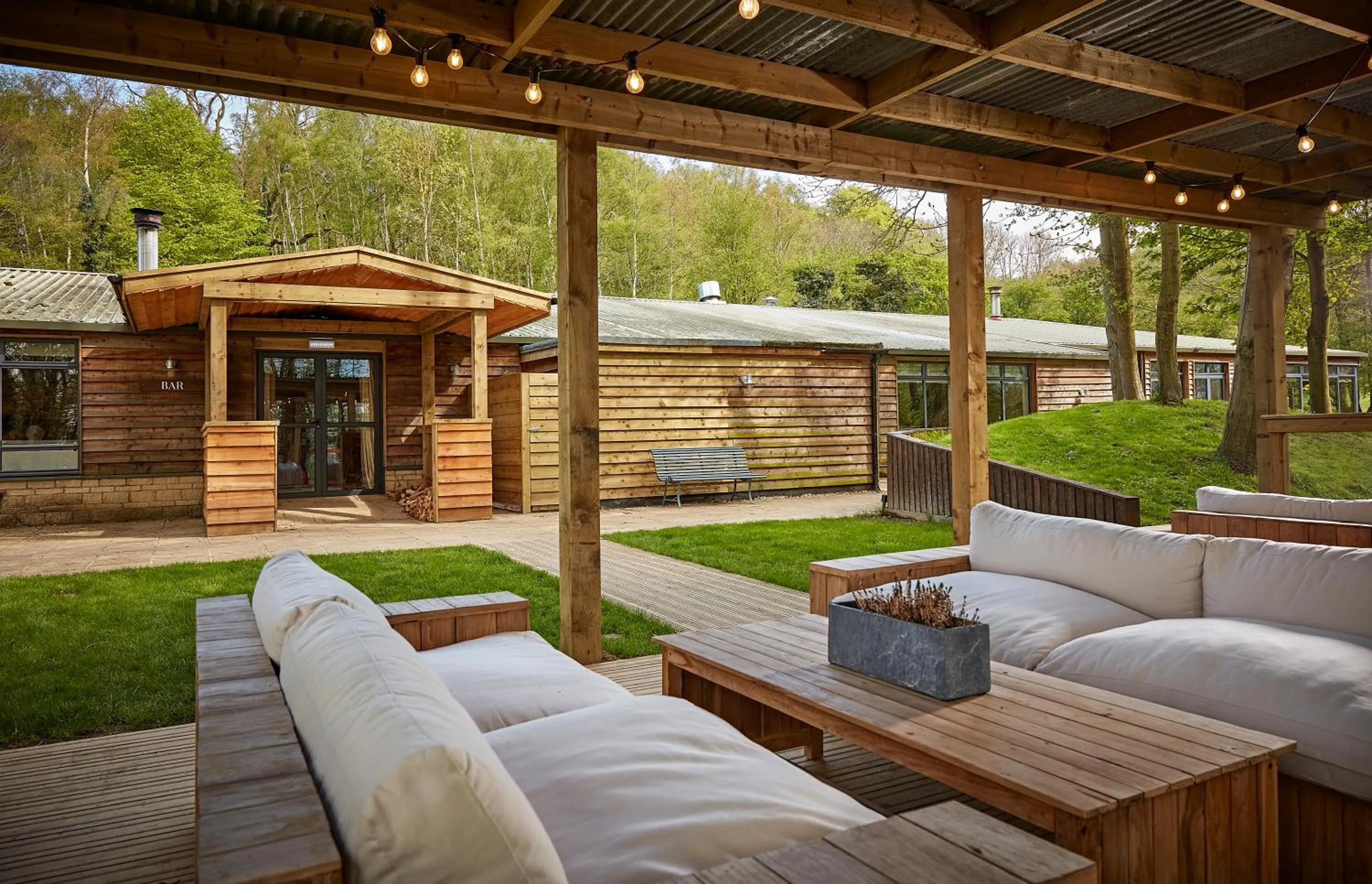 Patio in The Fish Hotel