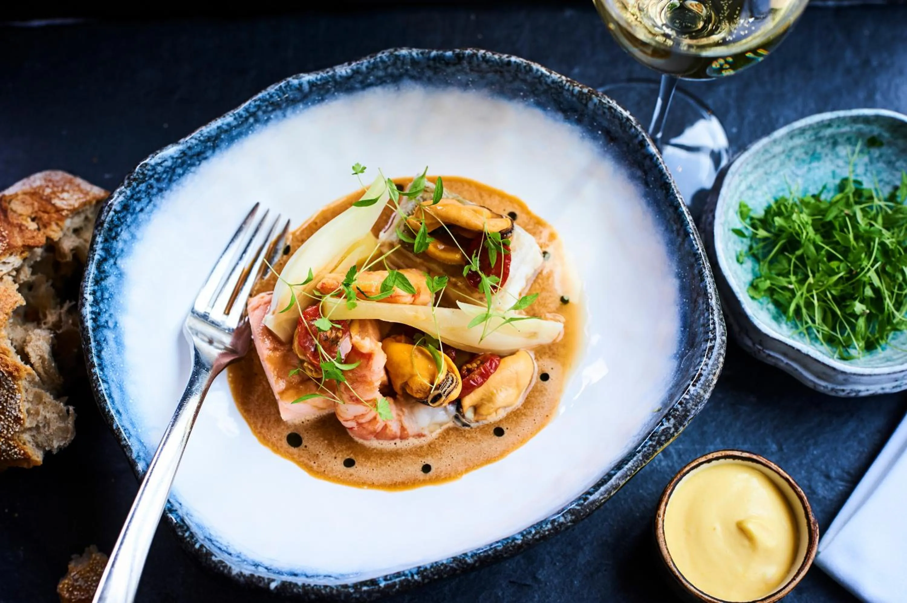 Restaurant/places to eat in The Fish Hotel