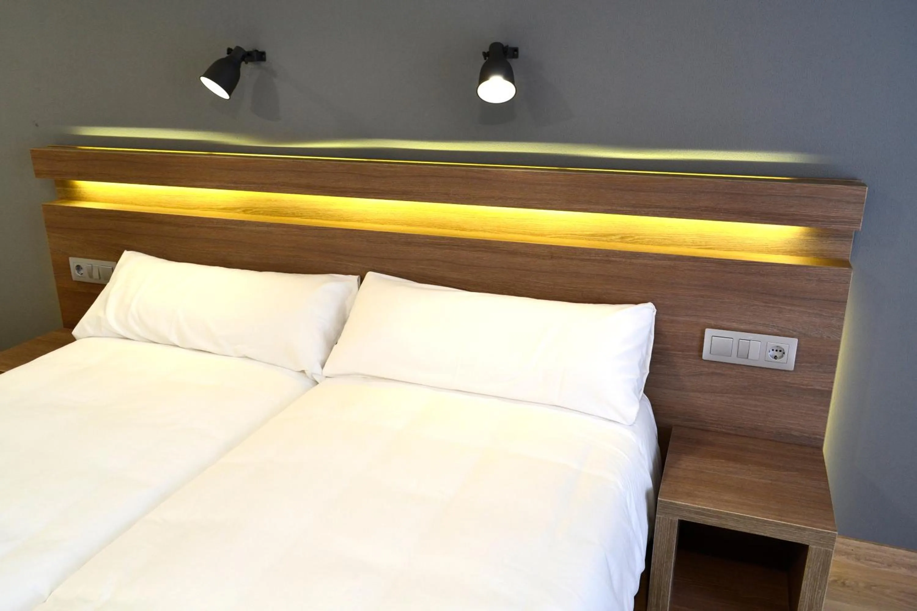 Bed in Hotel Alda Sada Marina