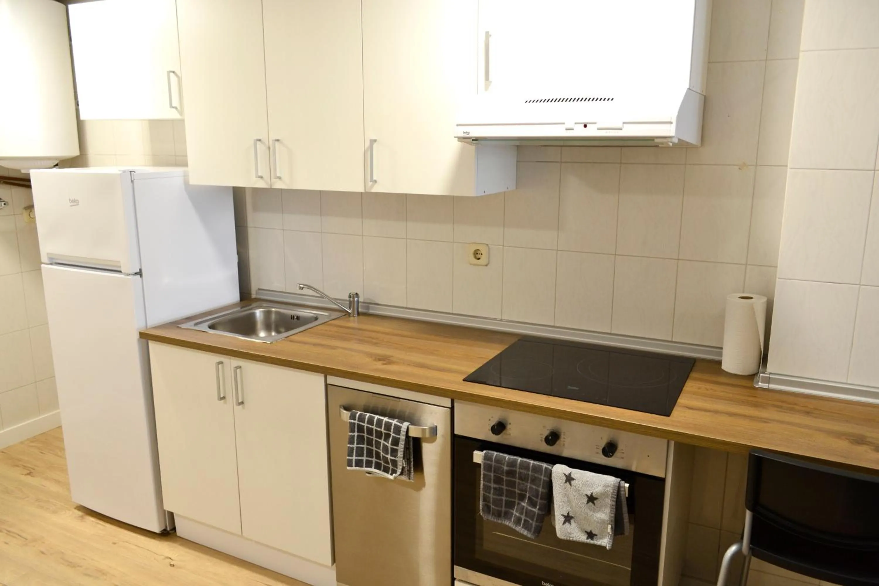 Kitchen or kitchenette in Hotel Alda Sada Marina