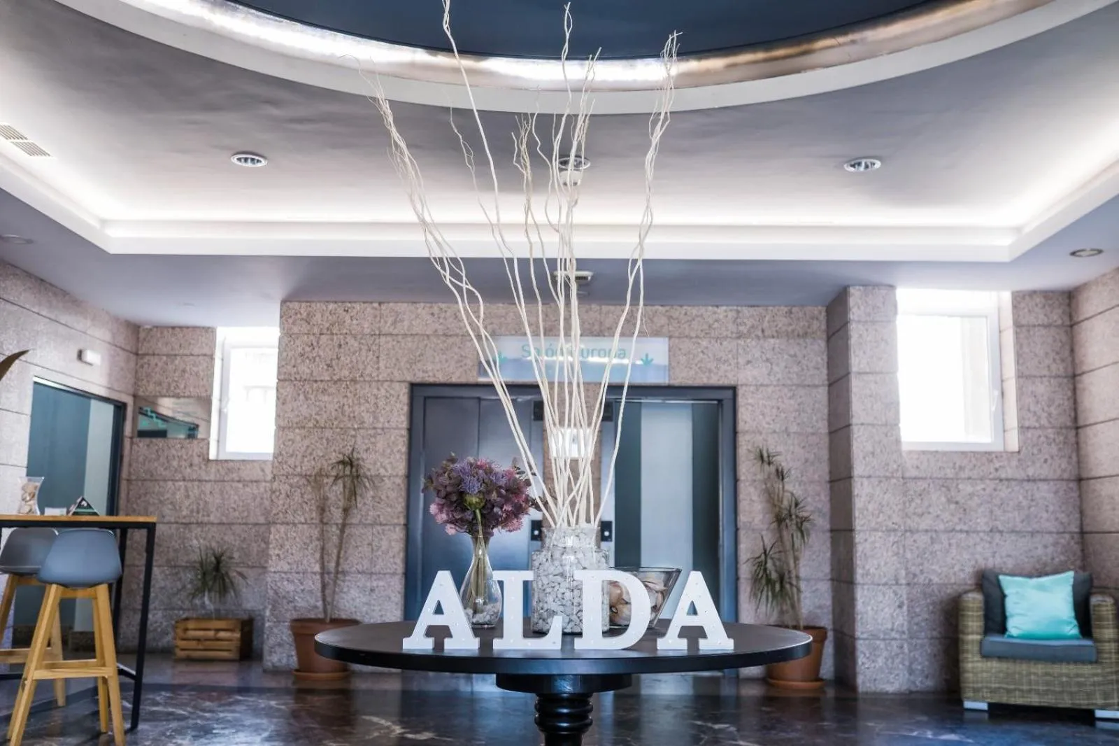 Living room in Hotel Alda Sada Marina