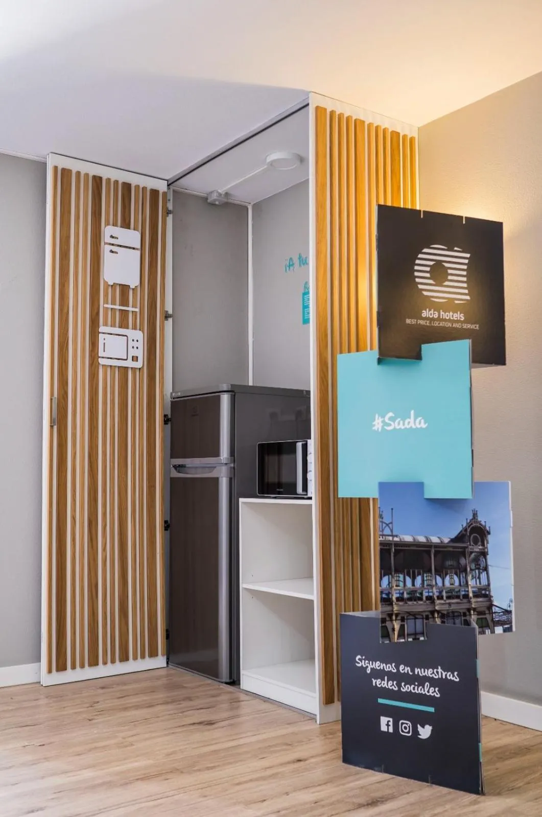 Logo/Certificate/Sign in Hotel Alda Sada Marina