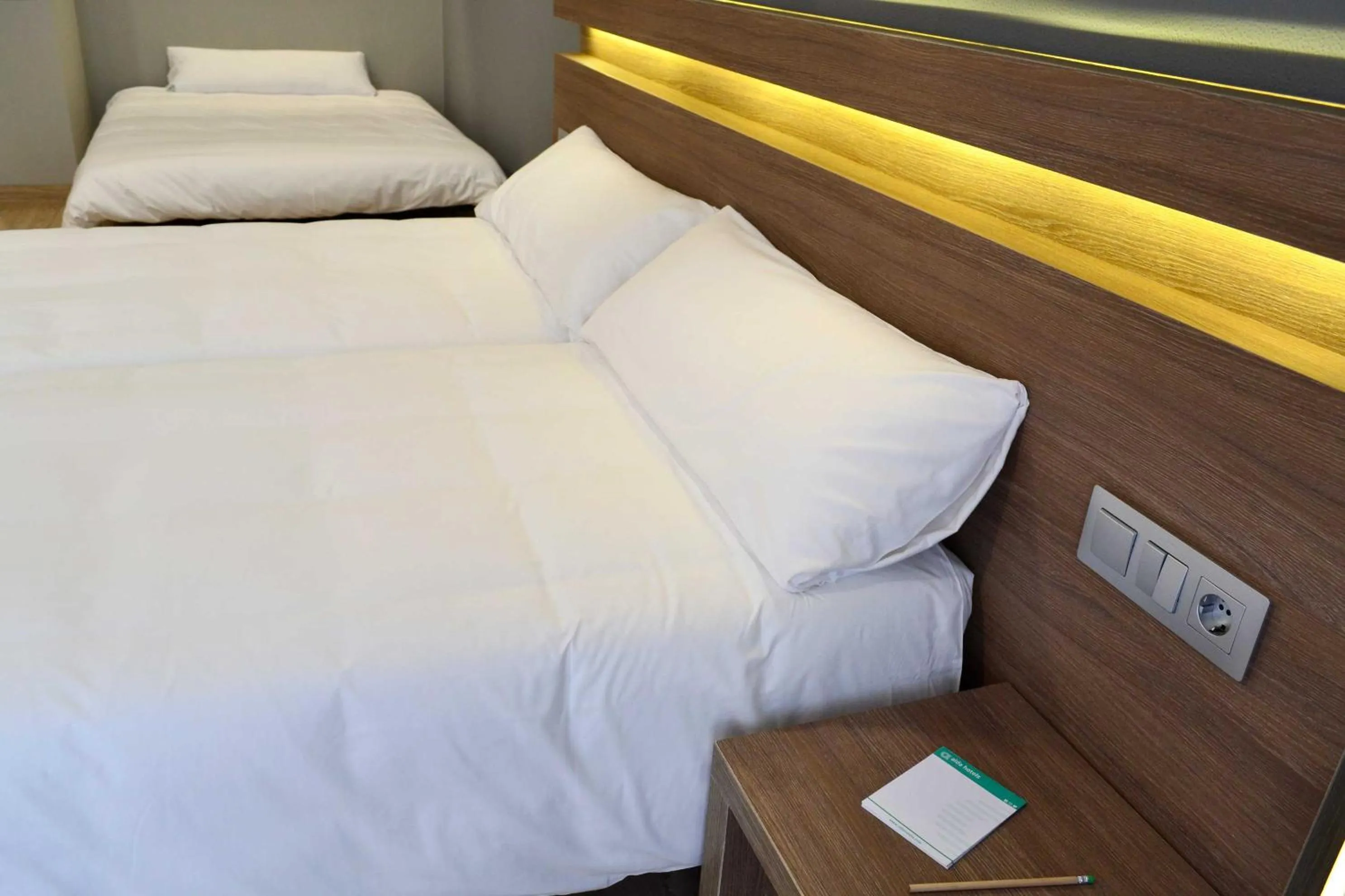 Bed in Hotel Alda Sada Marina