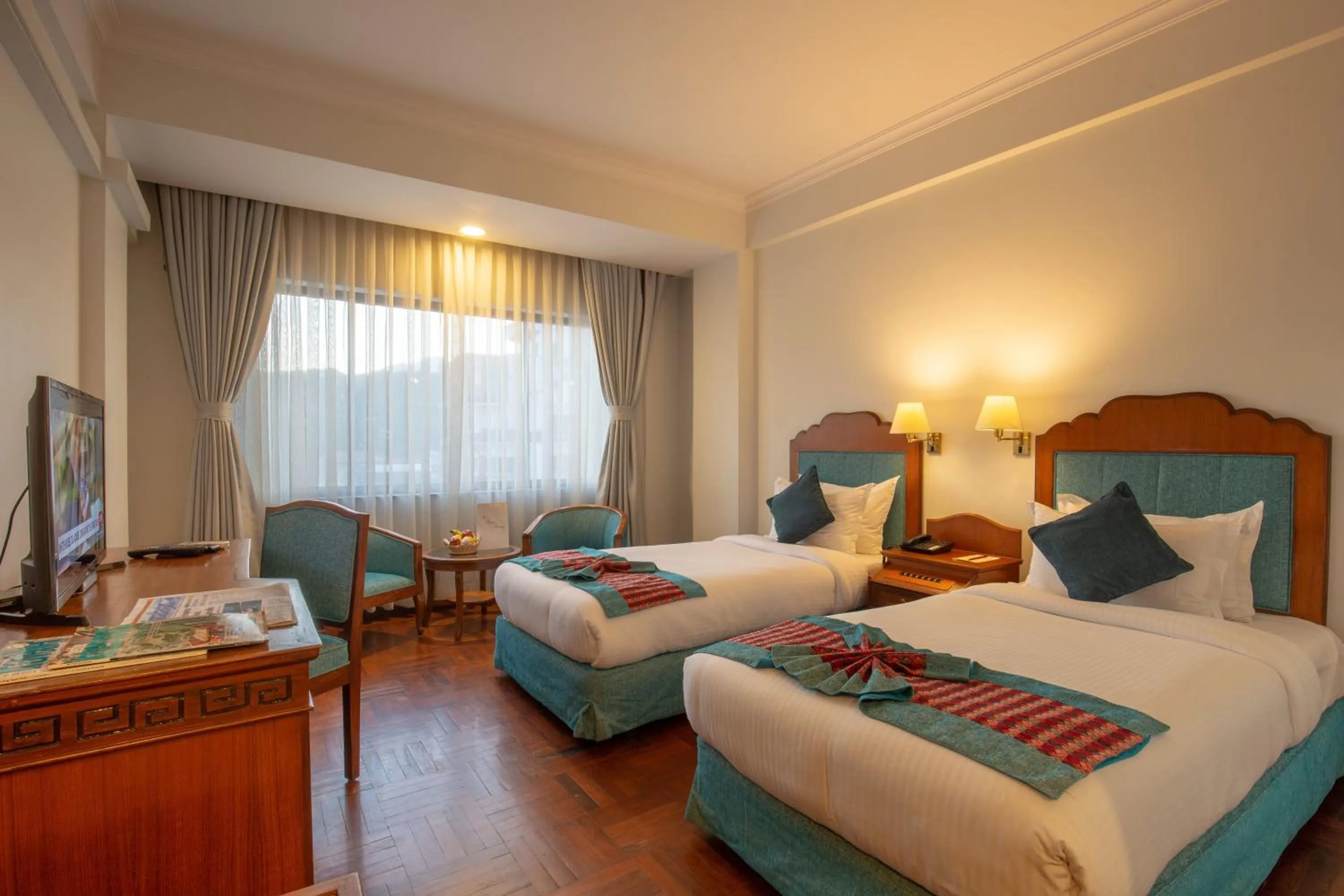 Photo of the whole room in Hotel Le Himalaya