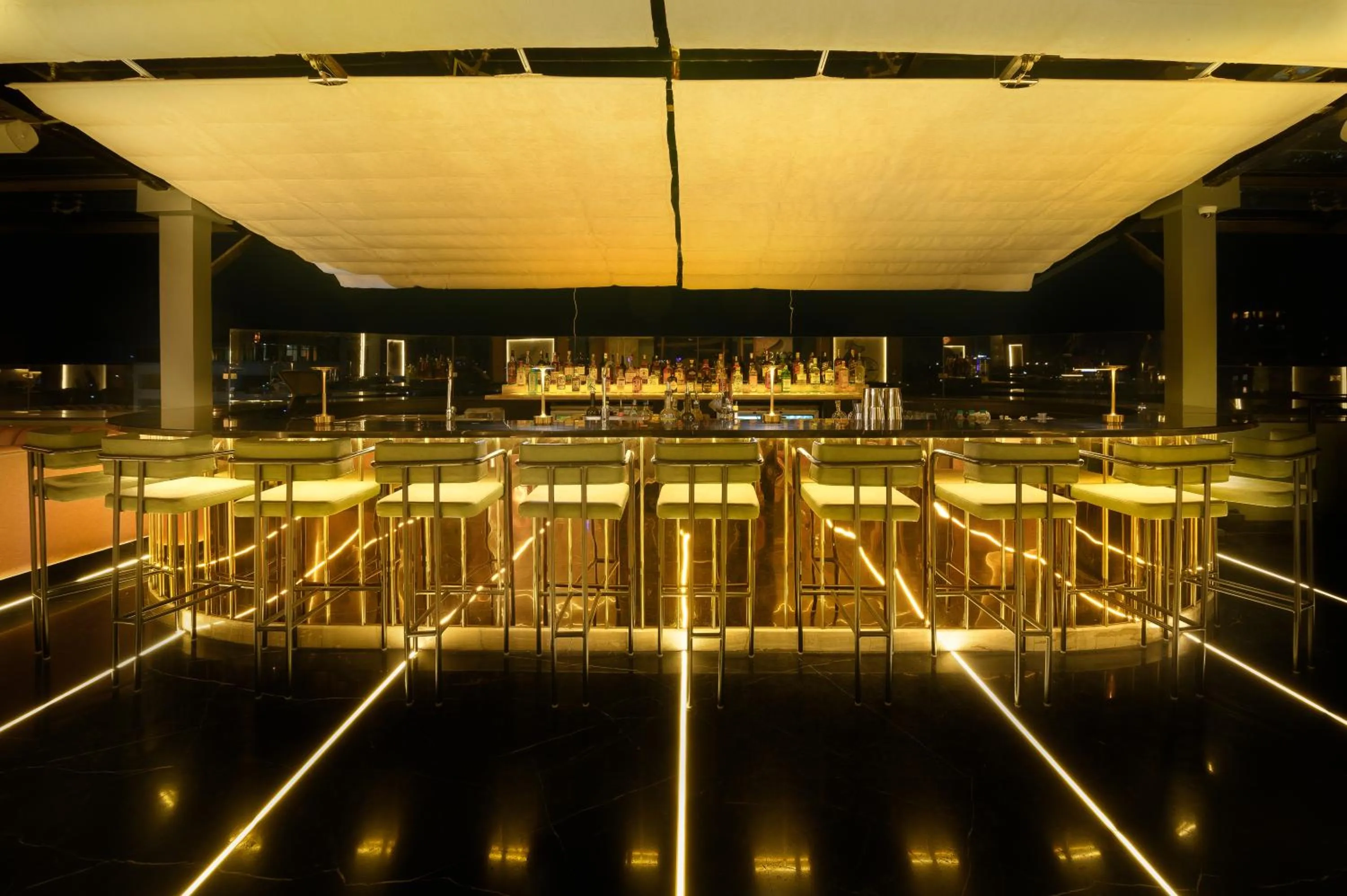 Lounge or bar in Hotel Le Himalaya