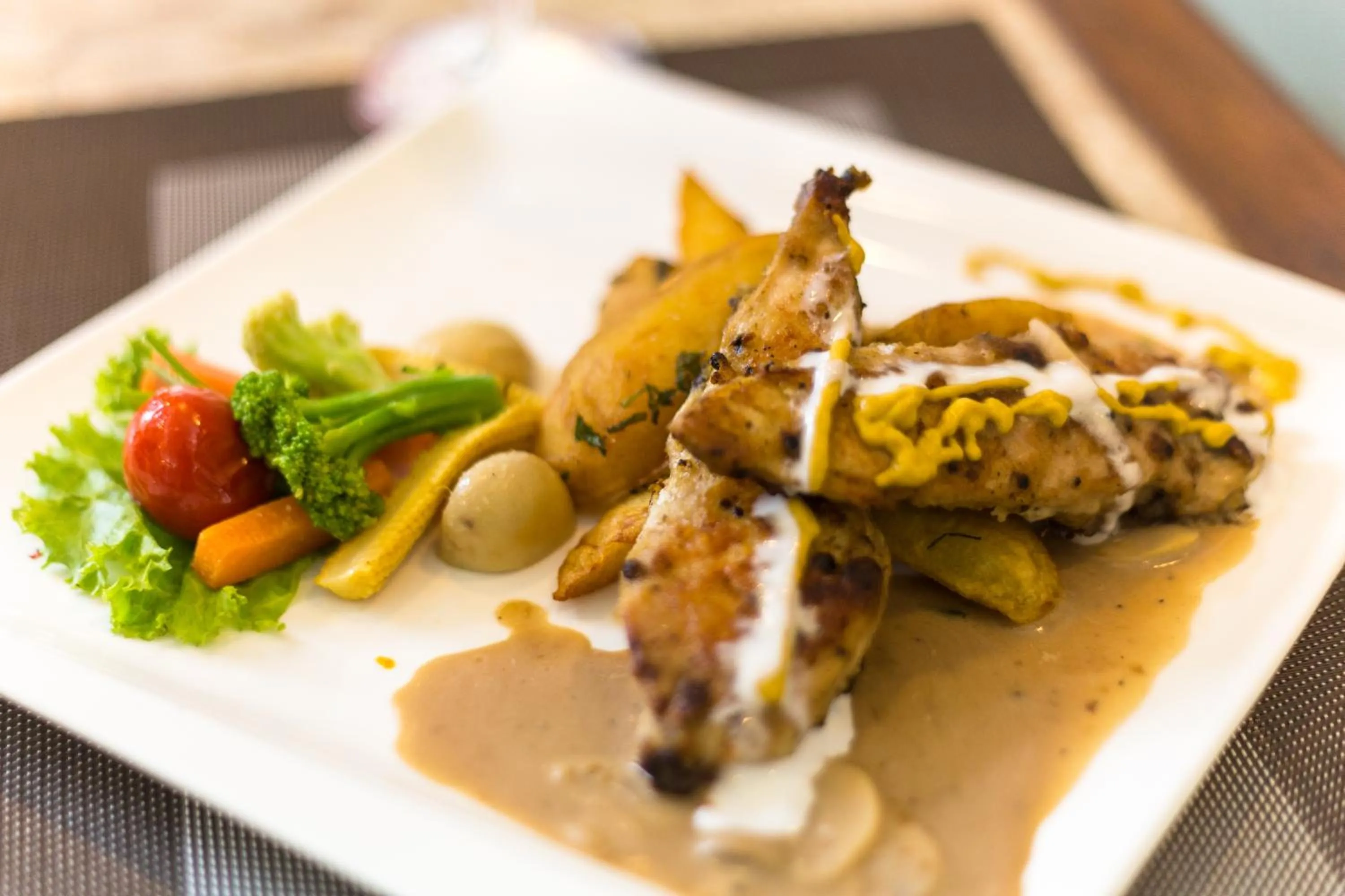 Meals in Hotel Le Himalaya