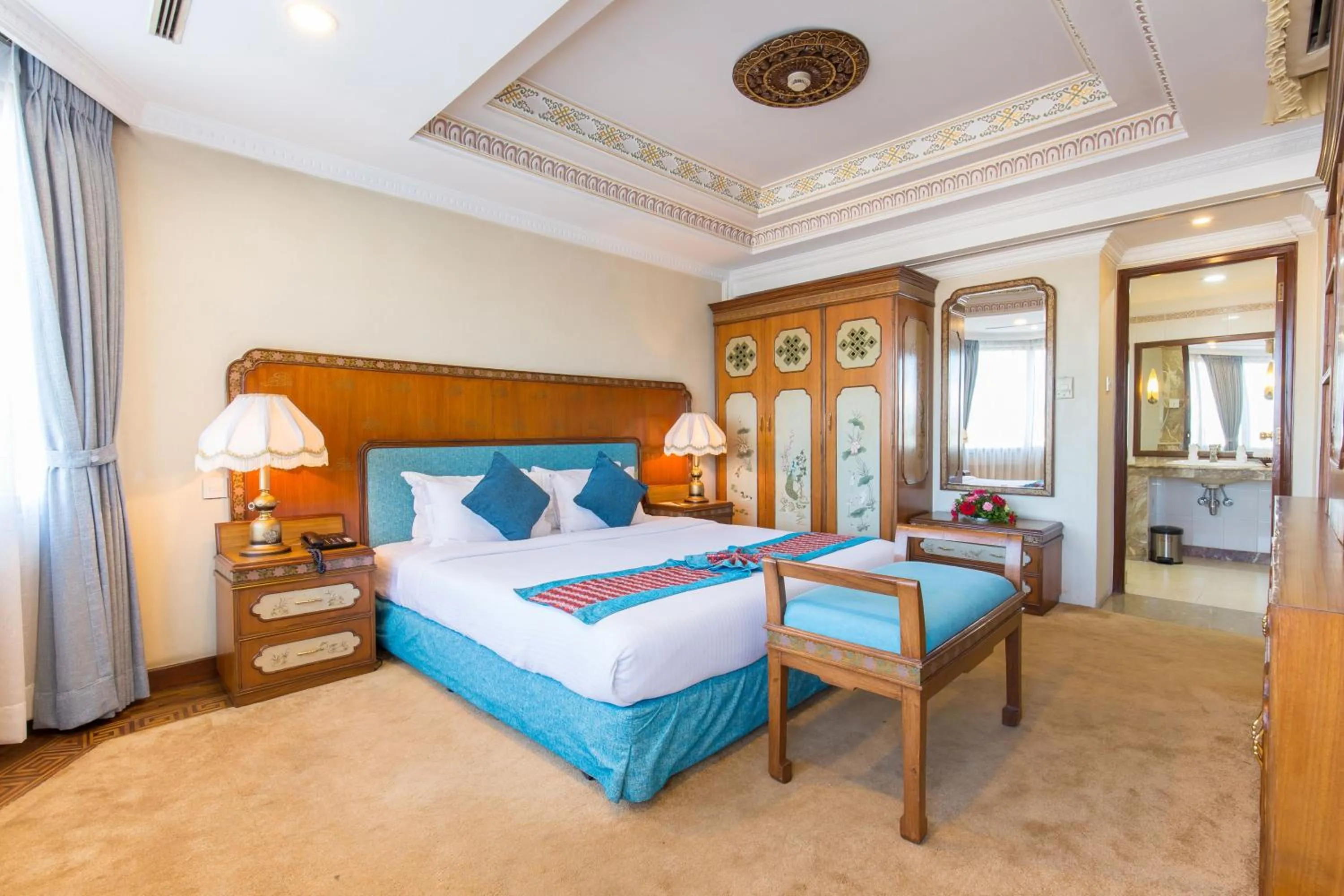 Bedroom in Hotel Le Himalaya