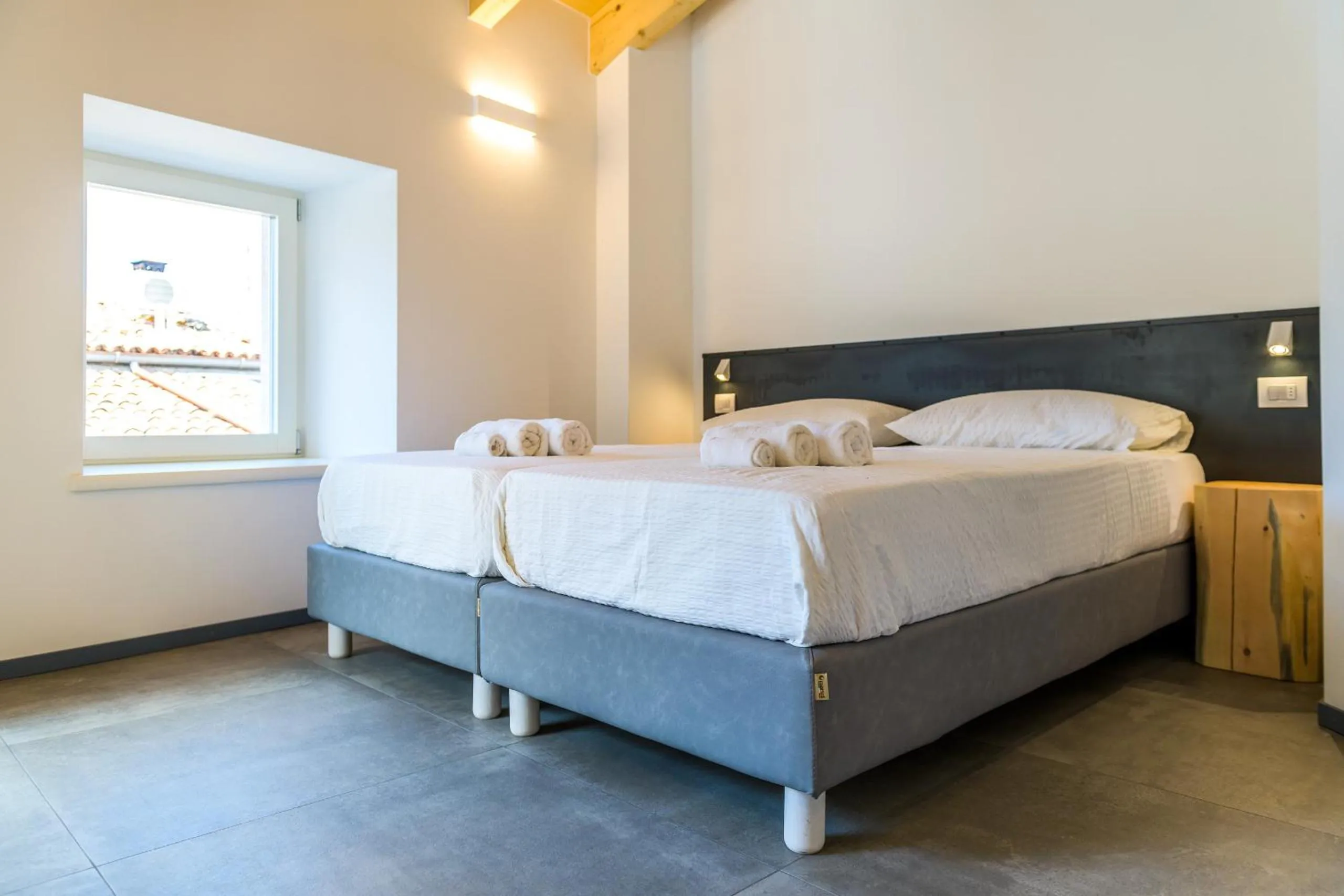 Bed in Casa Kaki - Eco friendly Apartments with Parking & Private Courtyard