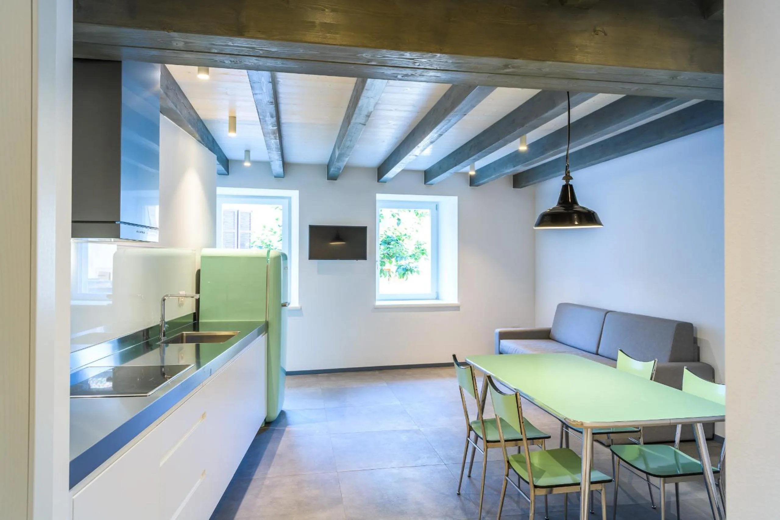 Living room in Casa Kaki - Eco friendly Apartments with Parking & Private Courtyard