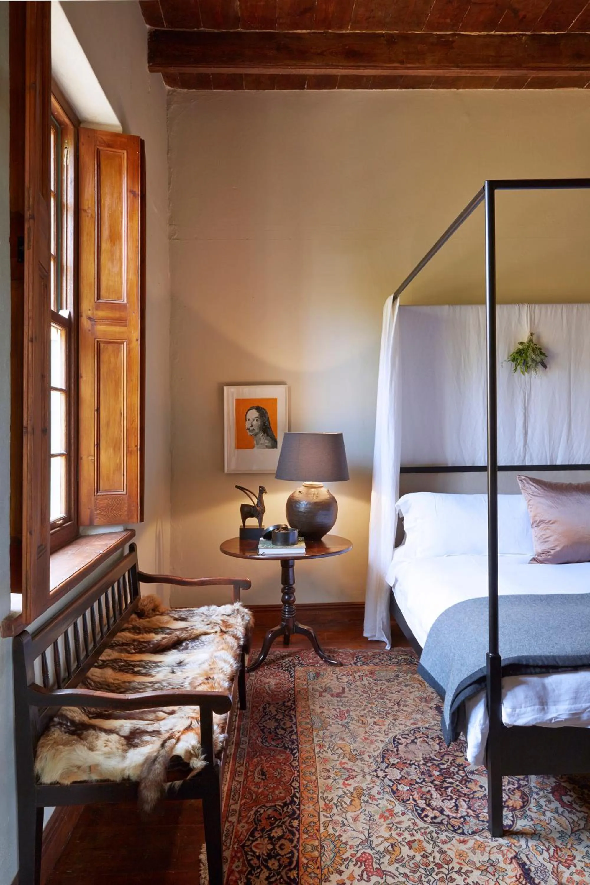 Seating area, Bed in Jonkmanshof - 20 Bath