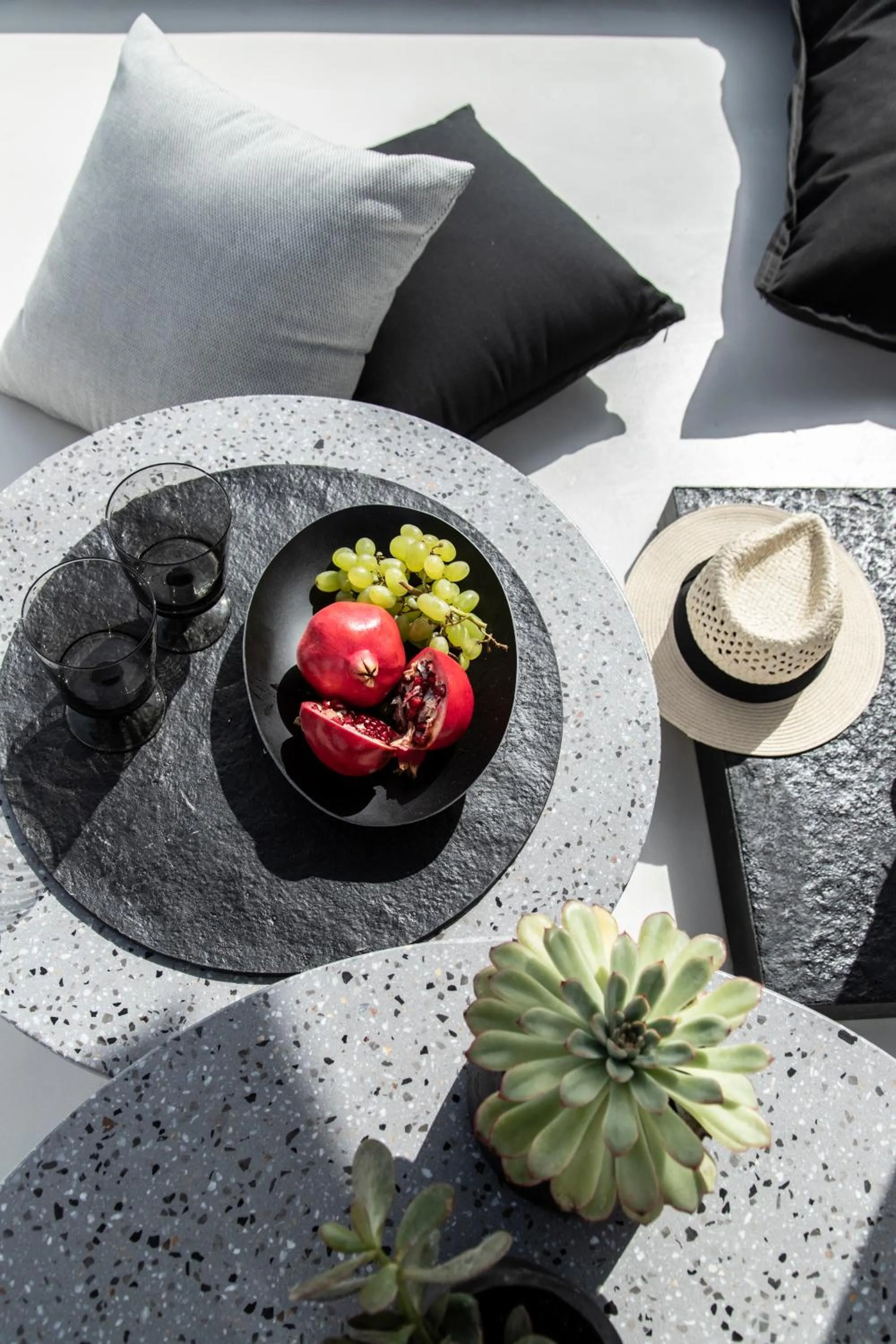 Food and drinks in Nimbus Mykonos