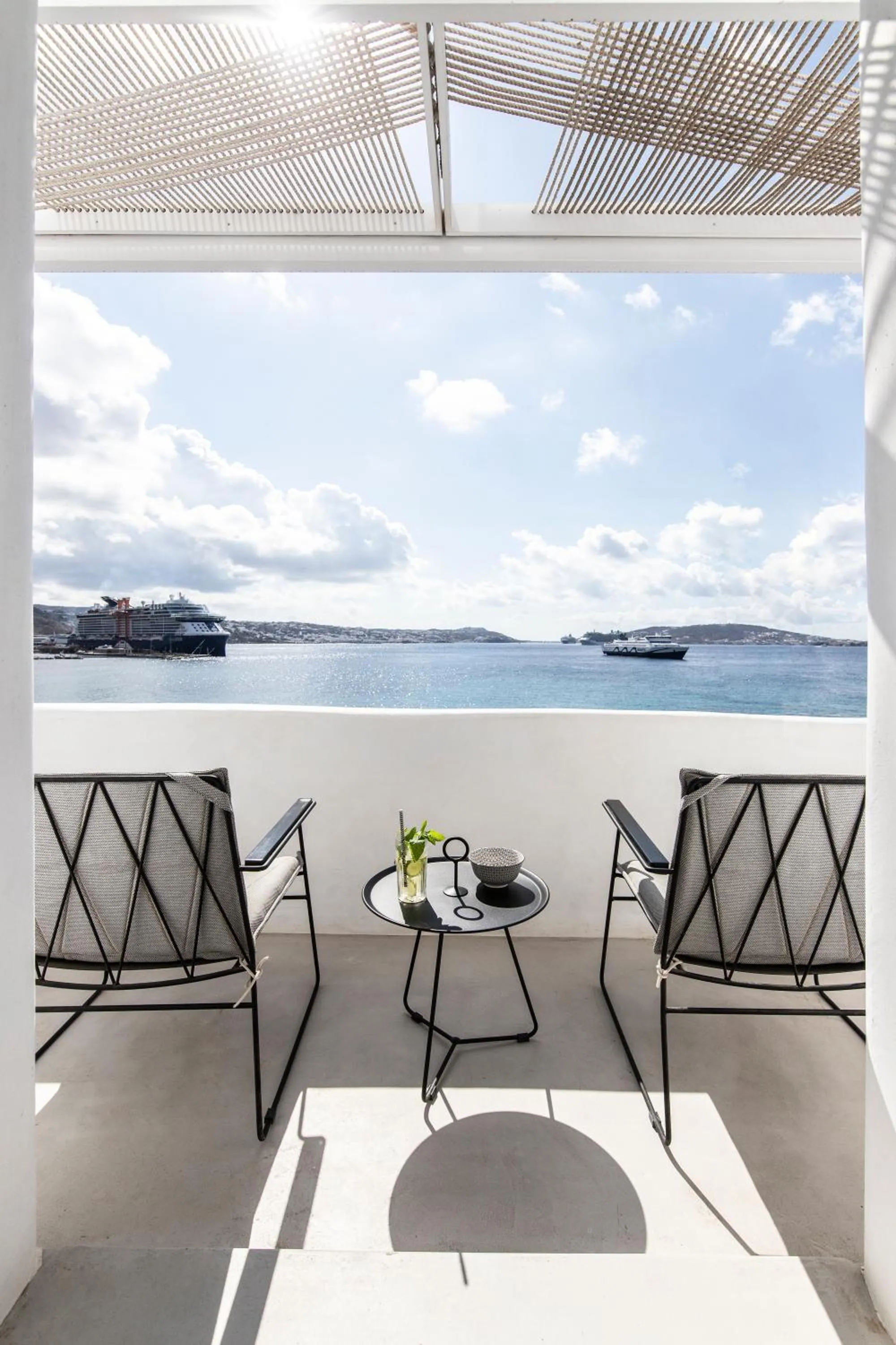Balcony/Terrace in Nimbus Mykonos