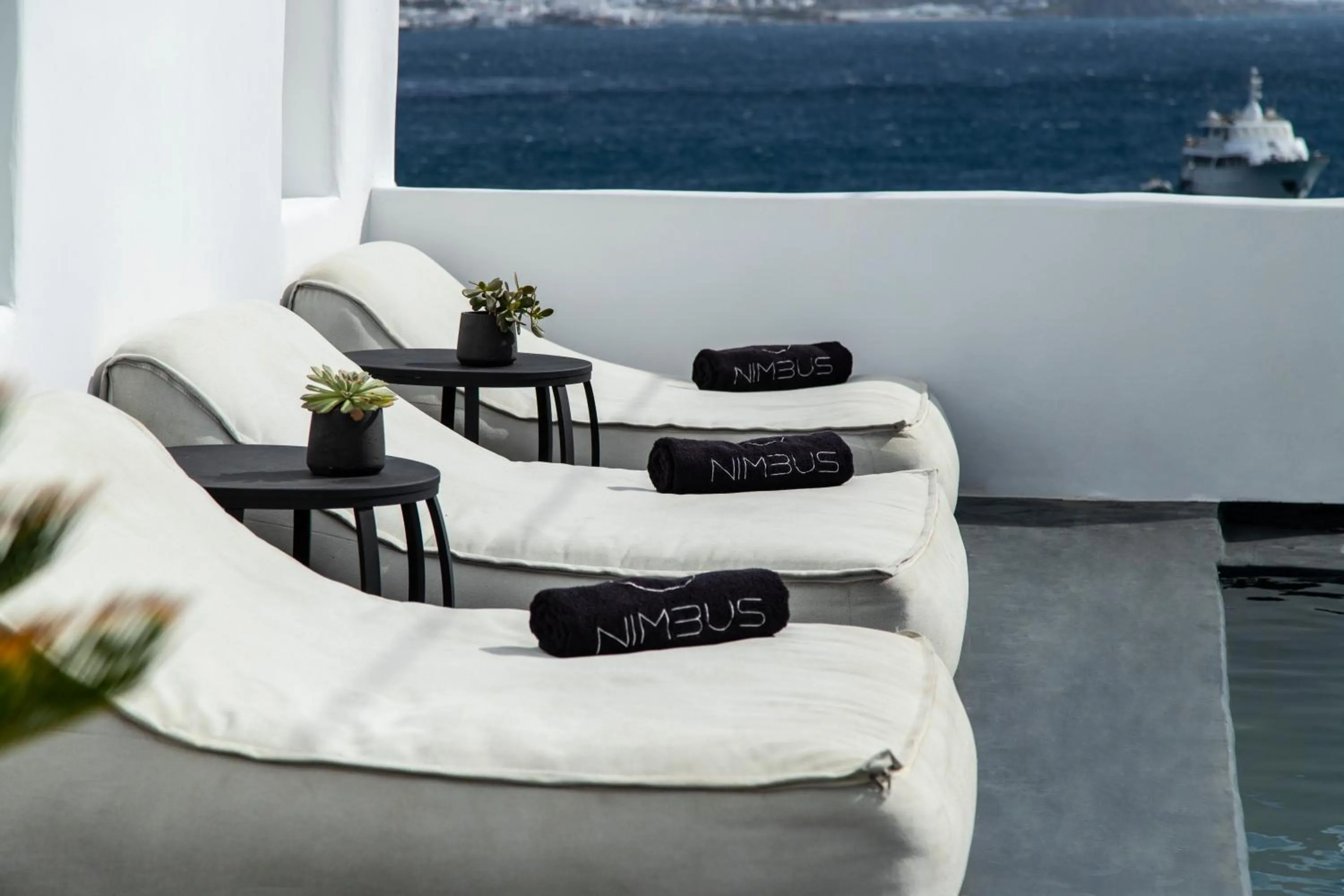 Balcony/Terrace in Nimbus Mykonos