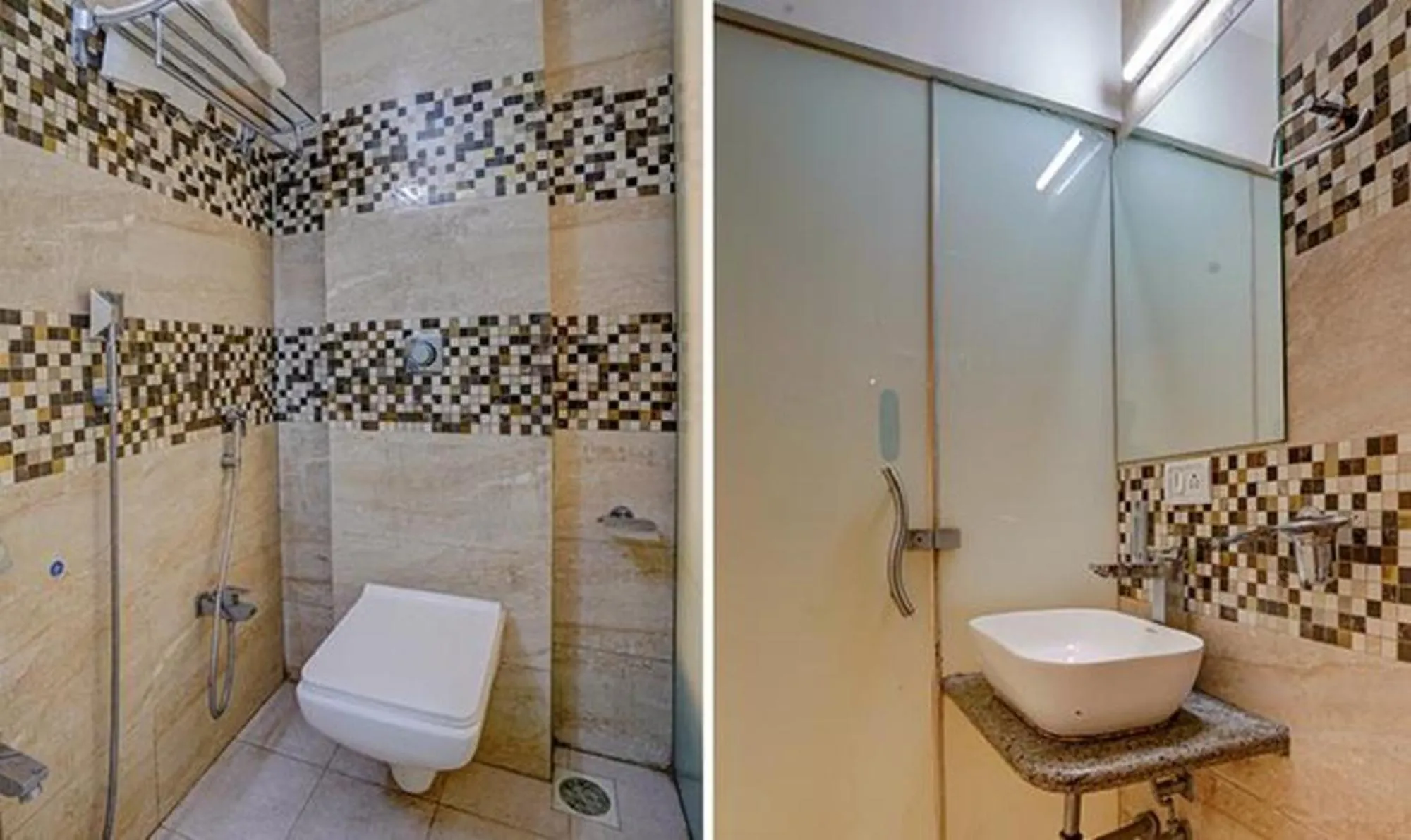 Bathroom in FabHotel Veera Residency - Nr Mumbai International Airport