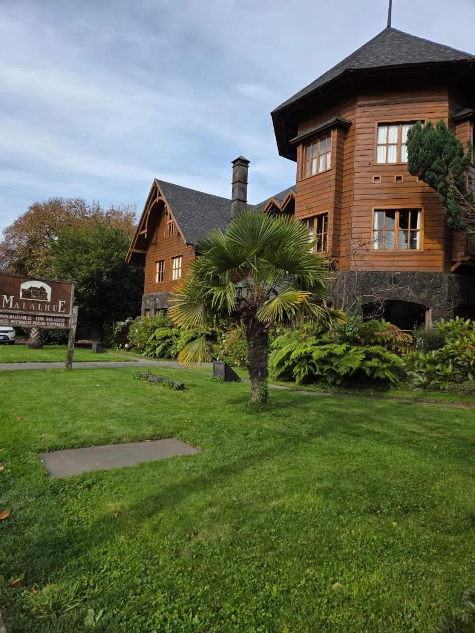 Property building in Hotel Malalhue