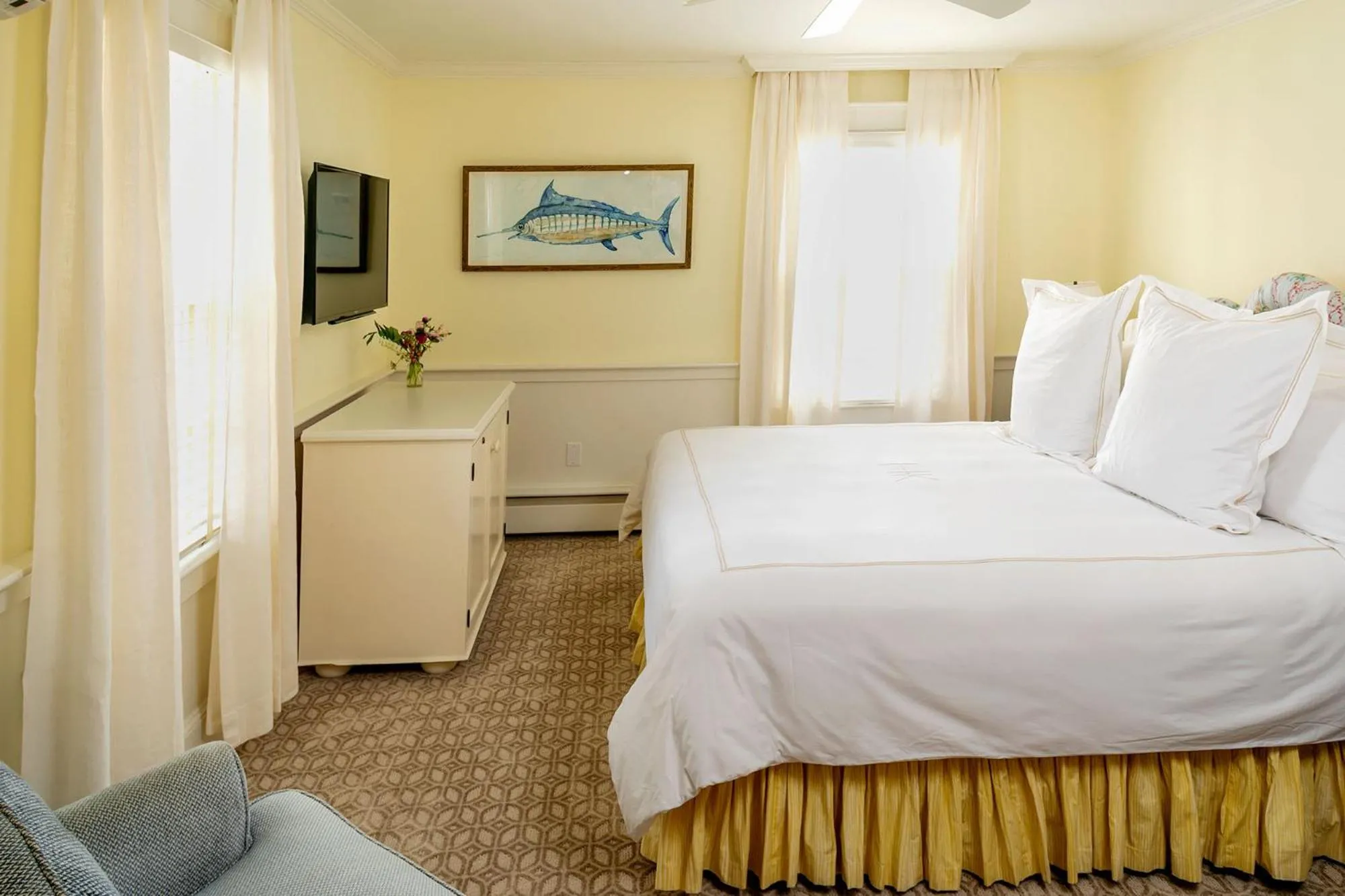 Bedroom, Bed in Hob Knob