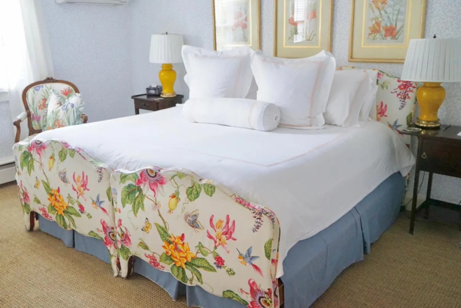 Decorative detail, Bed in Hob Knob