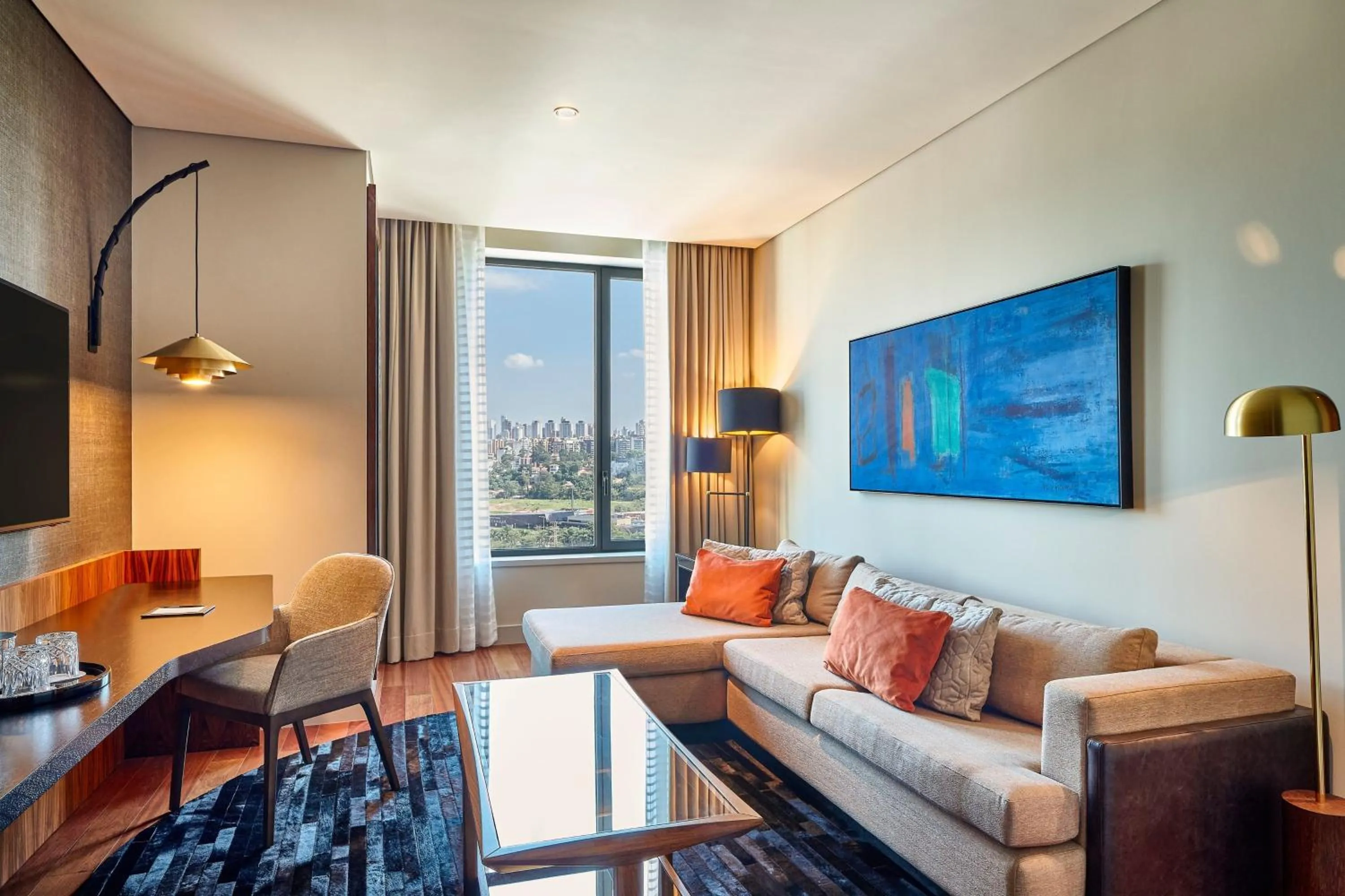 Living room in JW Marriott Hotel Sao Paulo