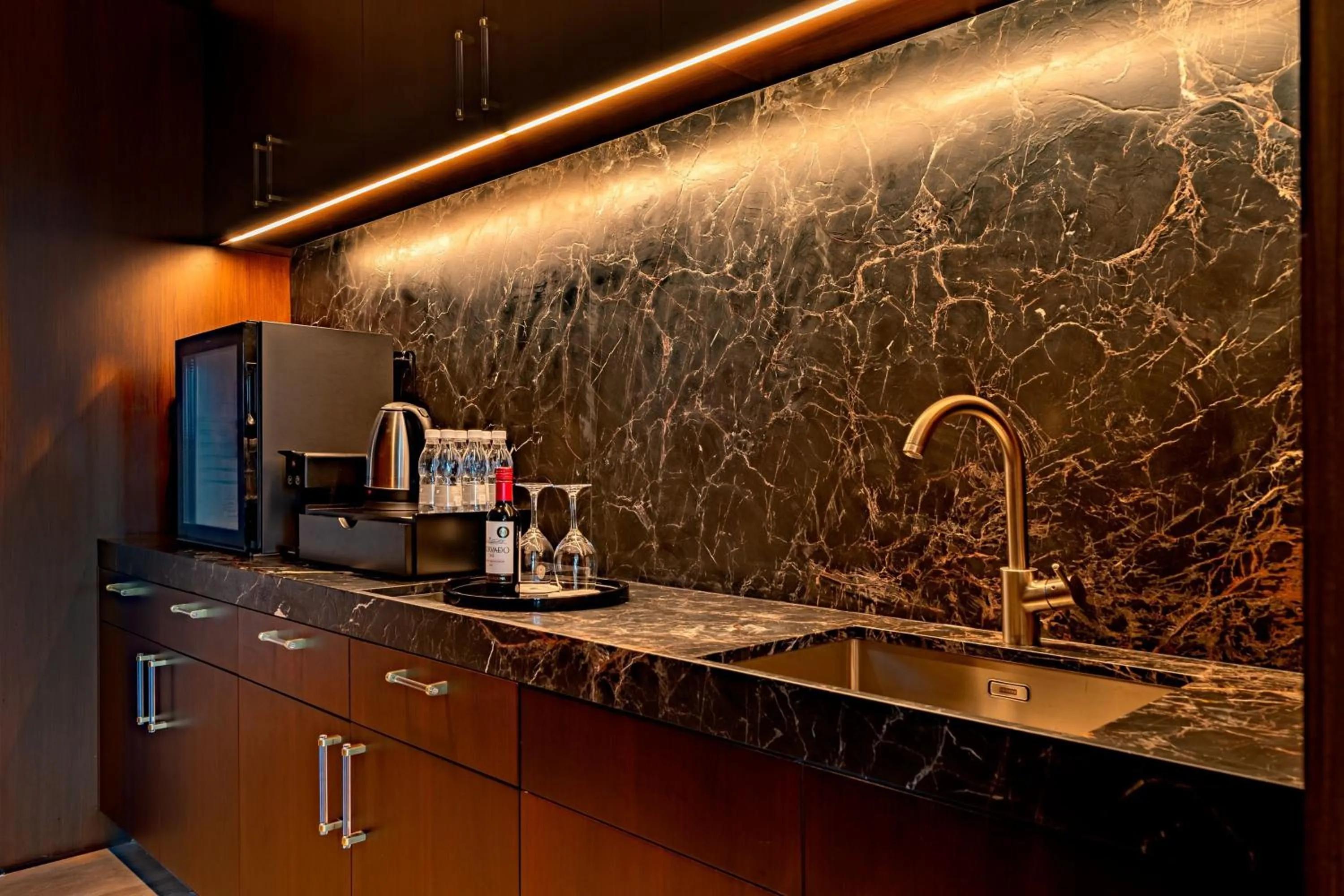 Kitchen or kitchenette in JW Marriott Hotel Sao Paulo