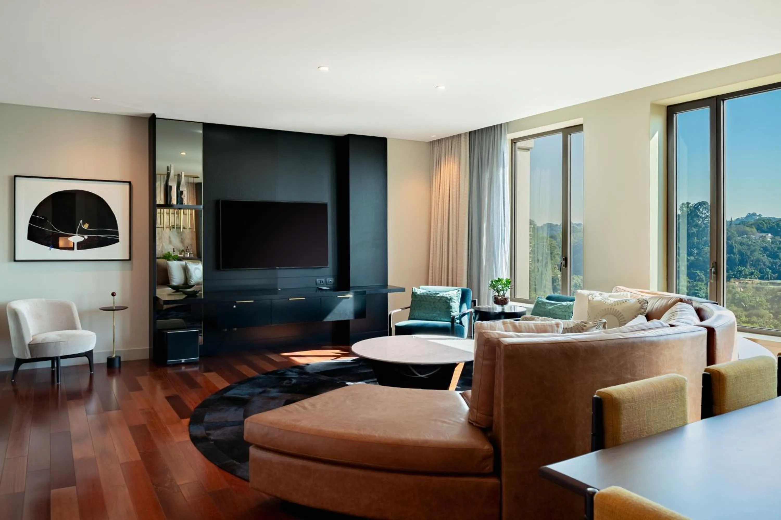 Living room in JW Marriott Hotel Sao Paulo