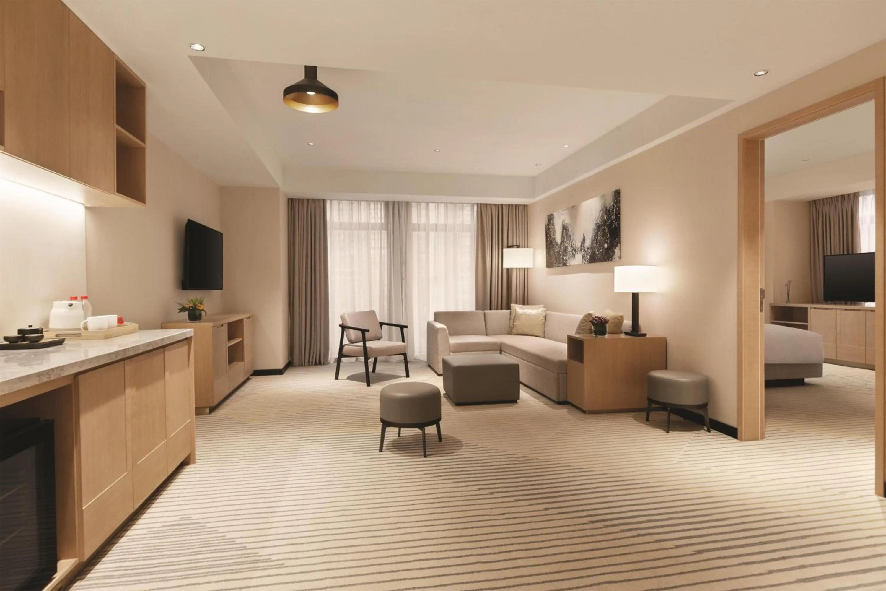 Photo of the whole room in Hyatt Place Chengdu Pebble Walk