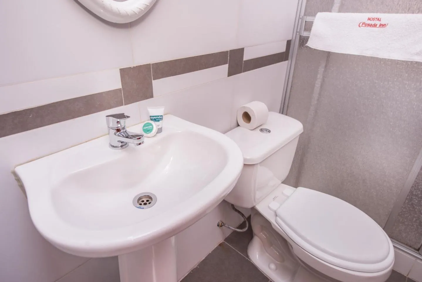 Bathroom in Ayenda Posada Inn