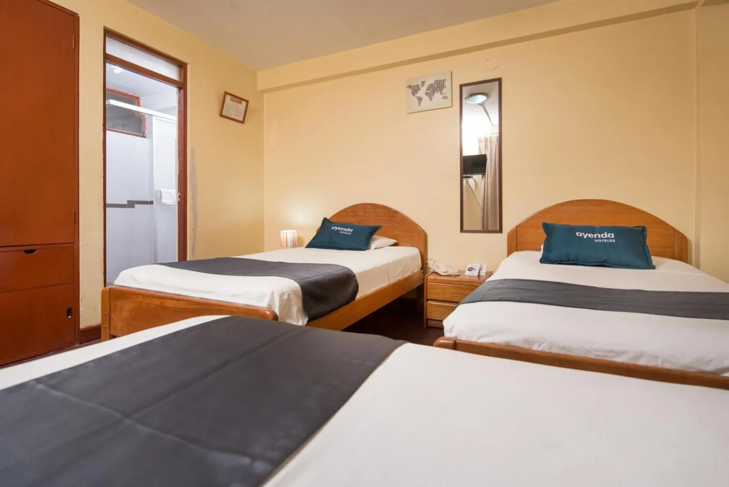 Bed in Ayenda Posada Inn